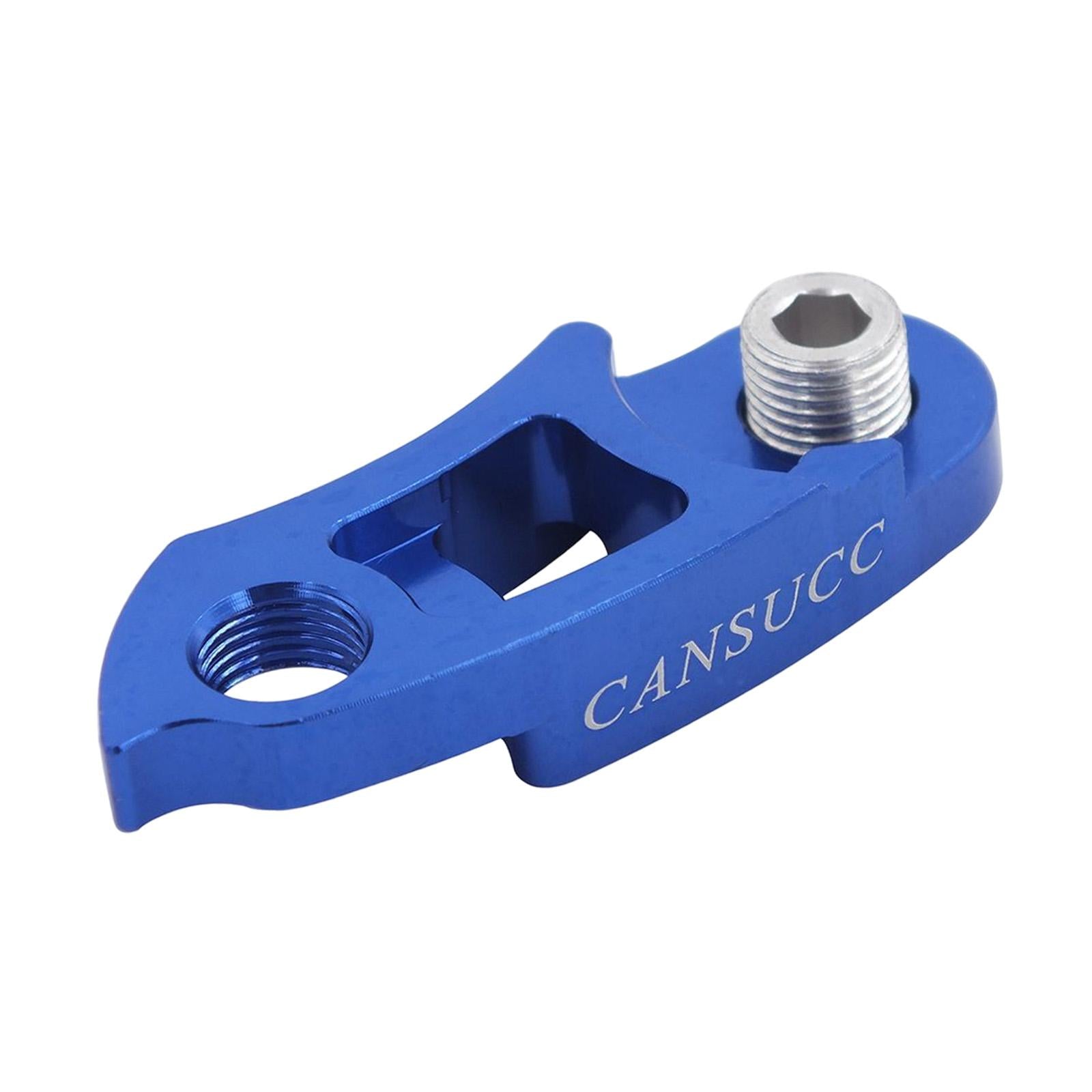 4xBike Rear Derailleur Hanger Extender Replacement Road Bike Bicycle Tail Hook Blue