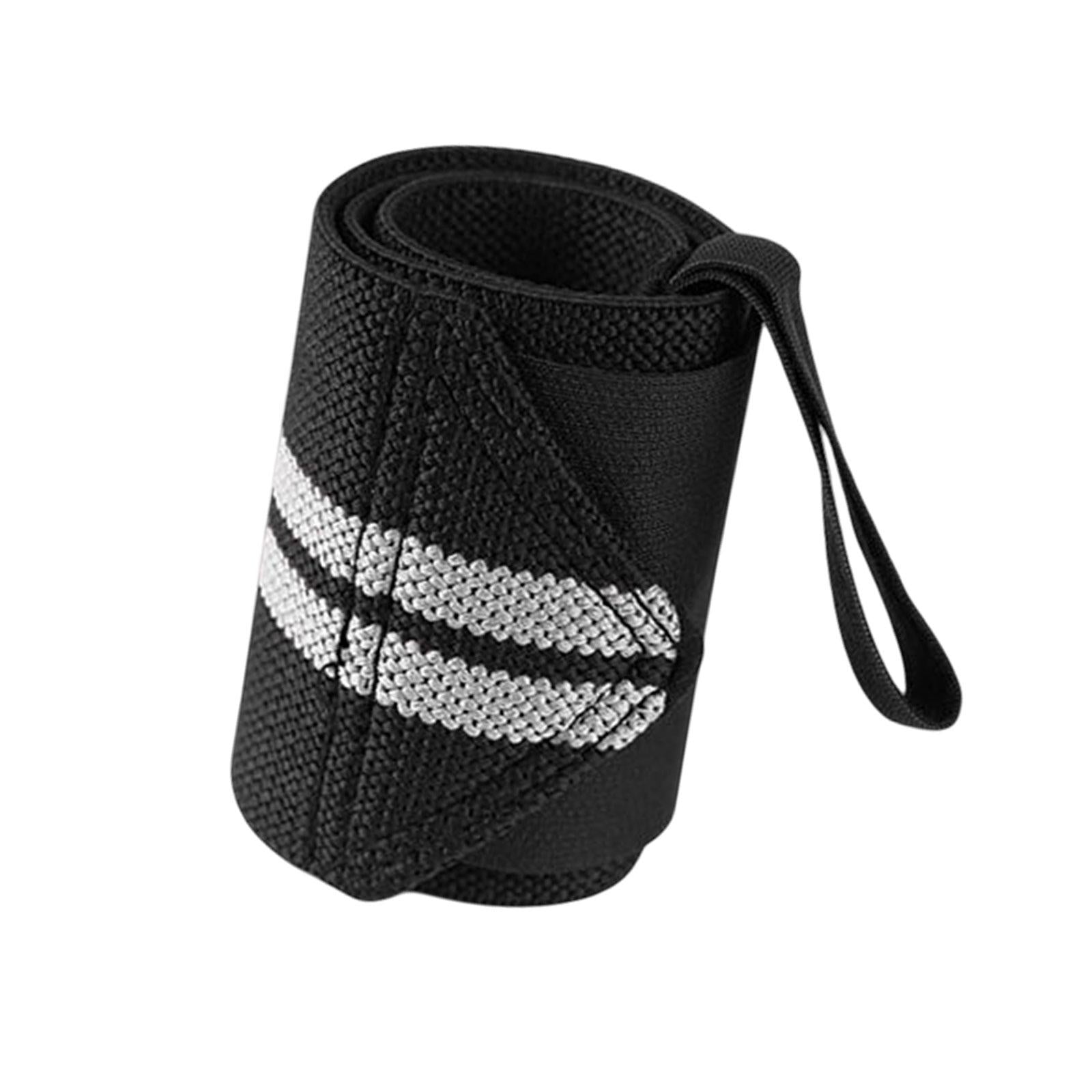 2xWrist Wraps Weightlifting Women Unisex for Weight Bearing Strain Working Out Gray