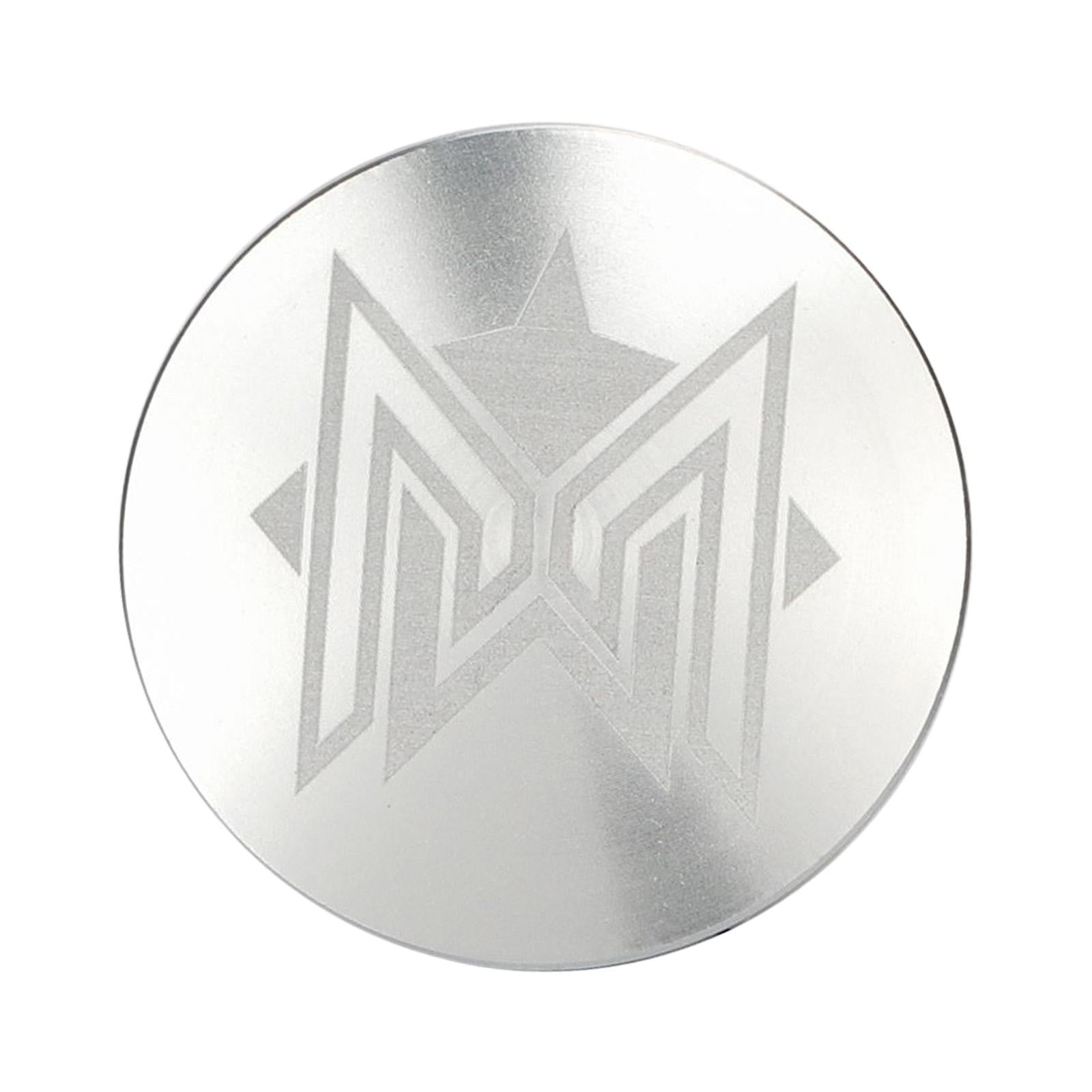 6xBike Crank Dust Cover Crankarm Dust Cover Cap for Road Bicycle Mountain Bike Argent