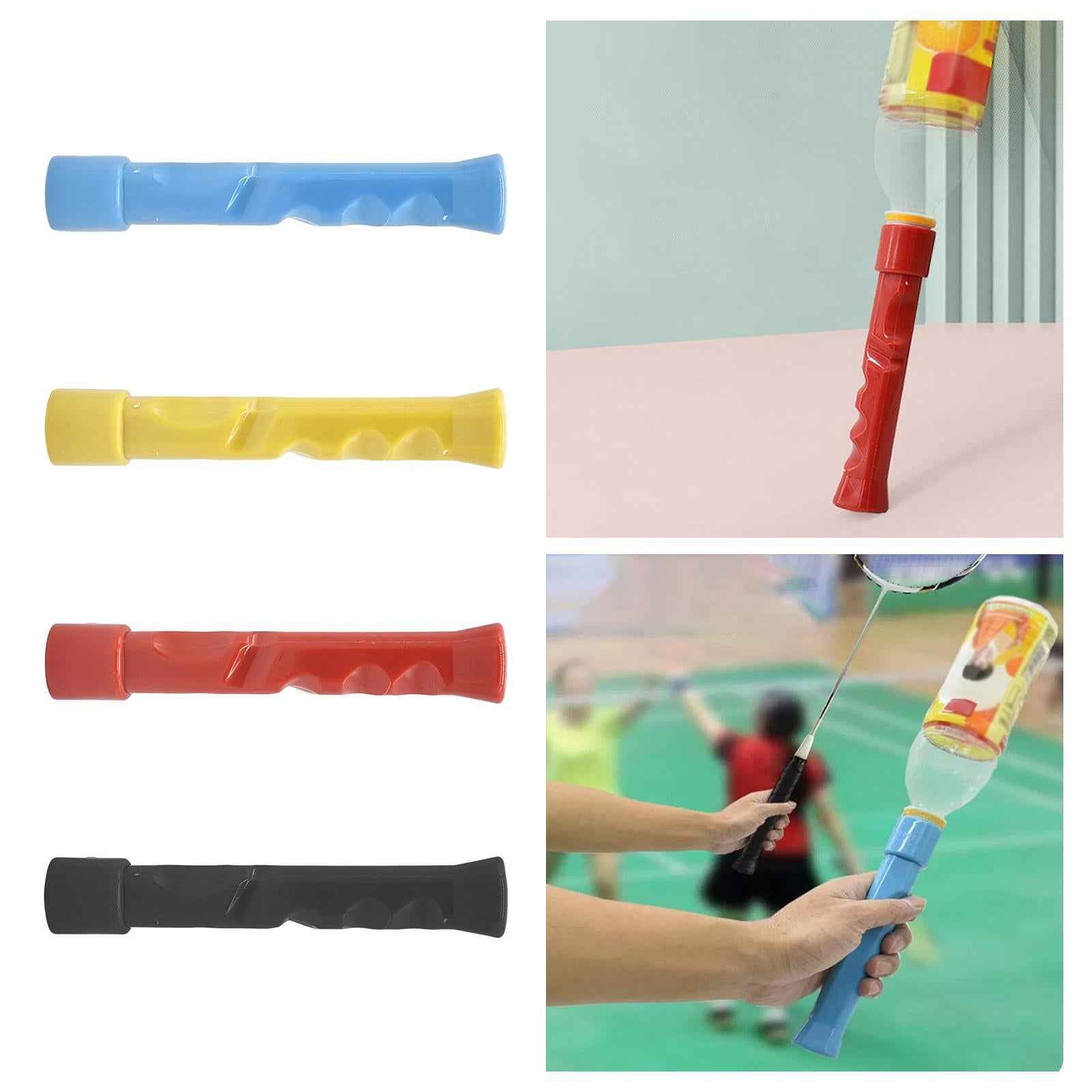 Badminton Power Enhance Grip Equipment Racket Training for Kids Adults Swing Blue