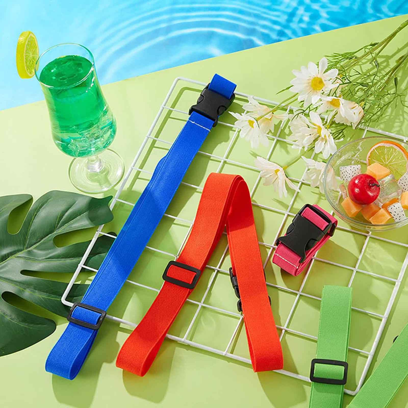 Towel Bands Lightweight Multifunction Towel Straps for Travel Carnival Beach red