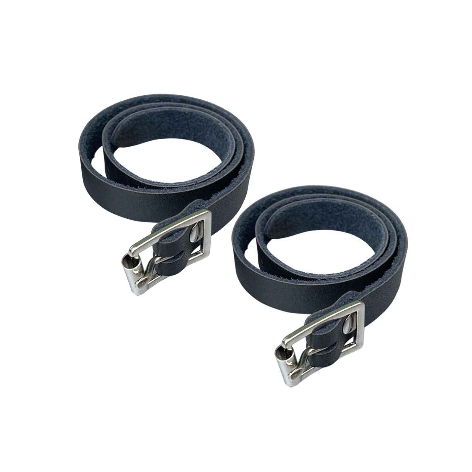 2x Spur Straps Premium with Metal Buckle for Outdoor Horse Riding Equestrian