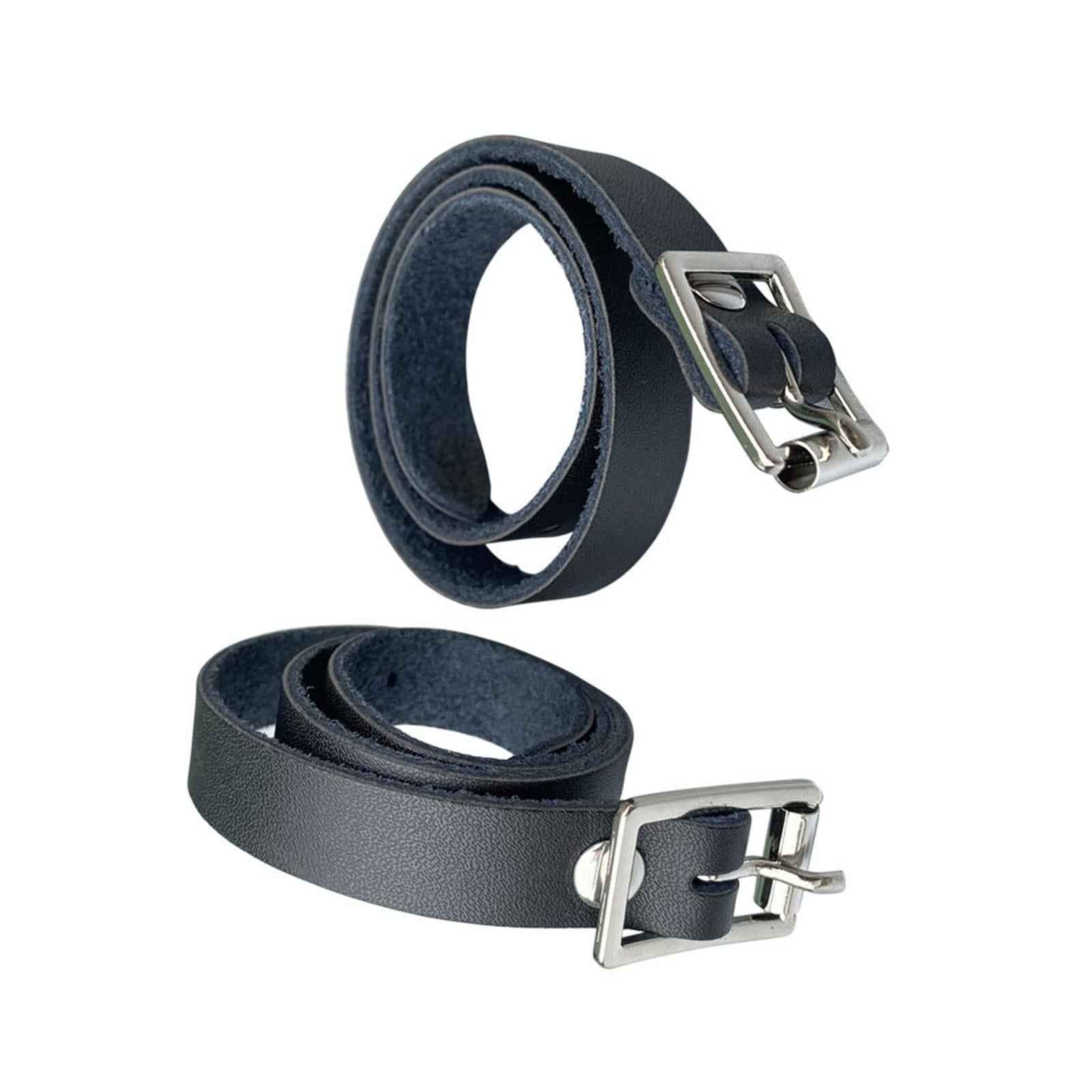 2x Spur Straps Premium with Metal Buckle for Outdoor Horse Riding Equestrian