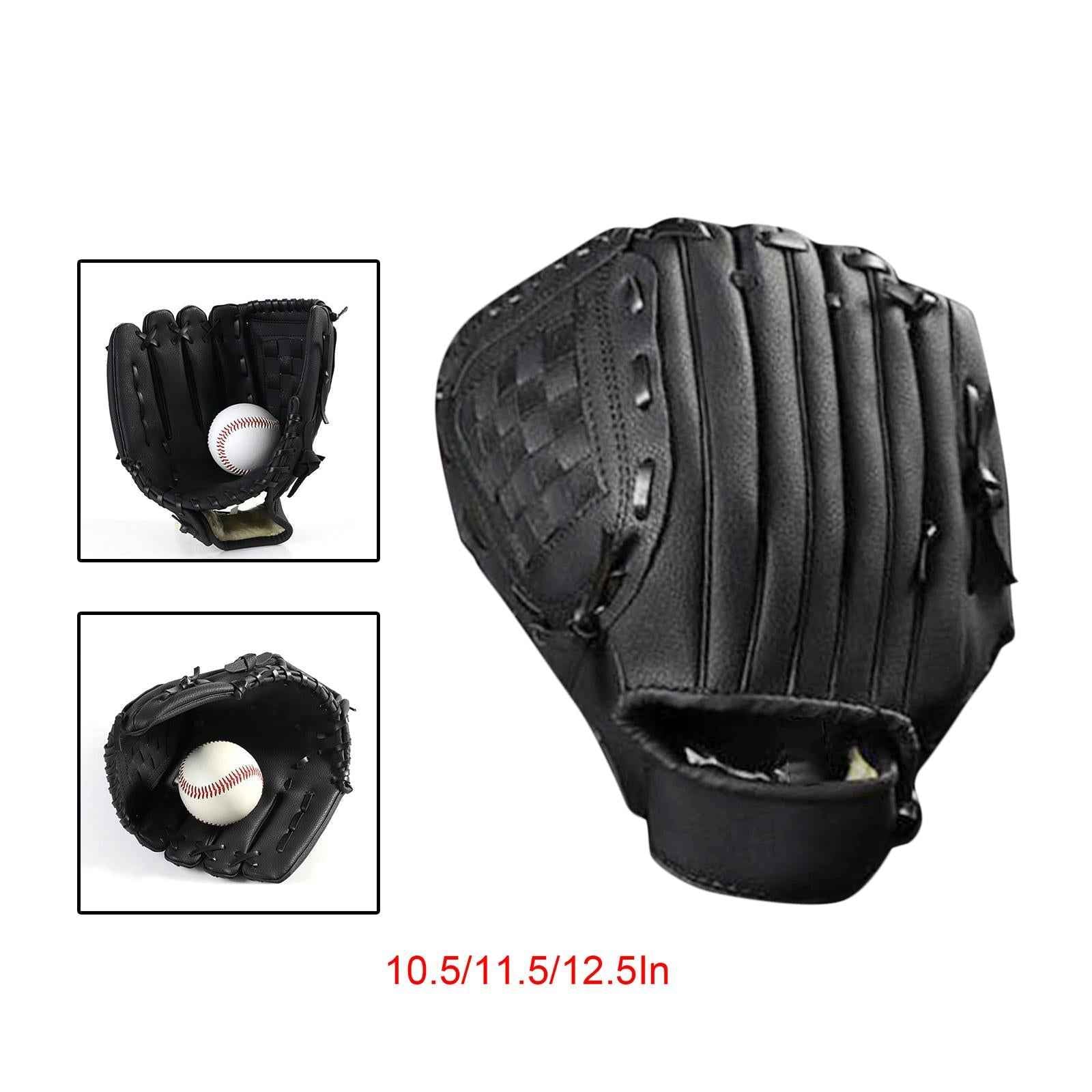 Softball Gloves Mitts Youth Outdoor Batting Baseball Gloves Right Hand Use