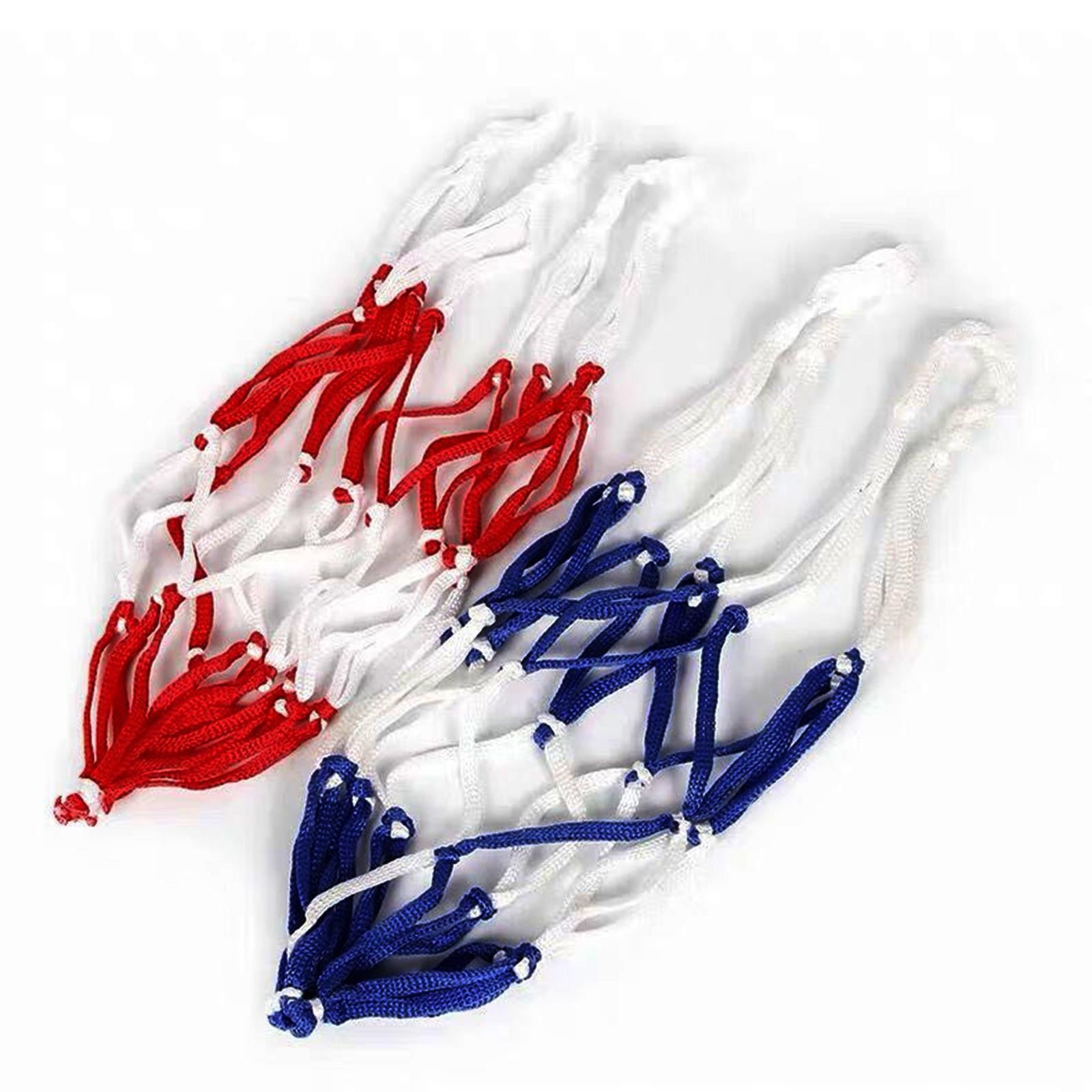 3xPortable Ball Net Bag Single Ball Carrier for Basketball Volleyball Football Blue