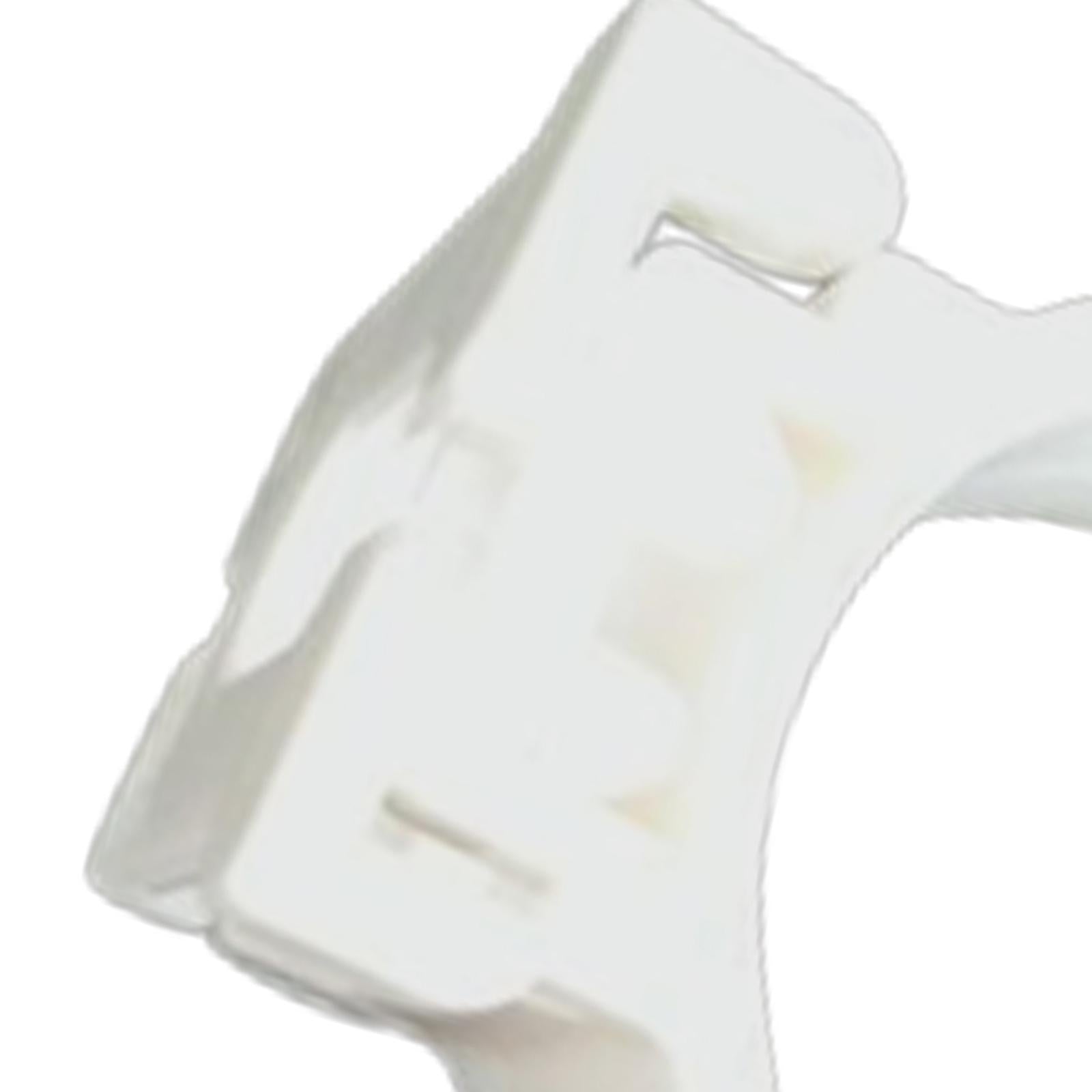 4xSnorkel Clip Mount 26mm Universal Snorkel Buckle for Scuba Snorkeling Diving white
