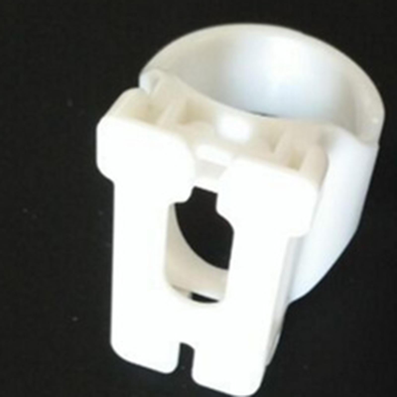 2xSnorkel Clip Mount 26mm Universal Snorkel Buckle for Scuba Snorkeling Diving white