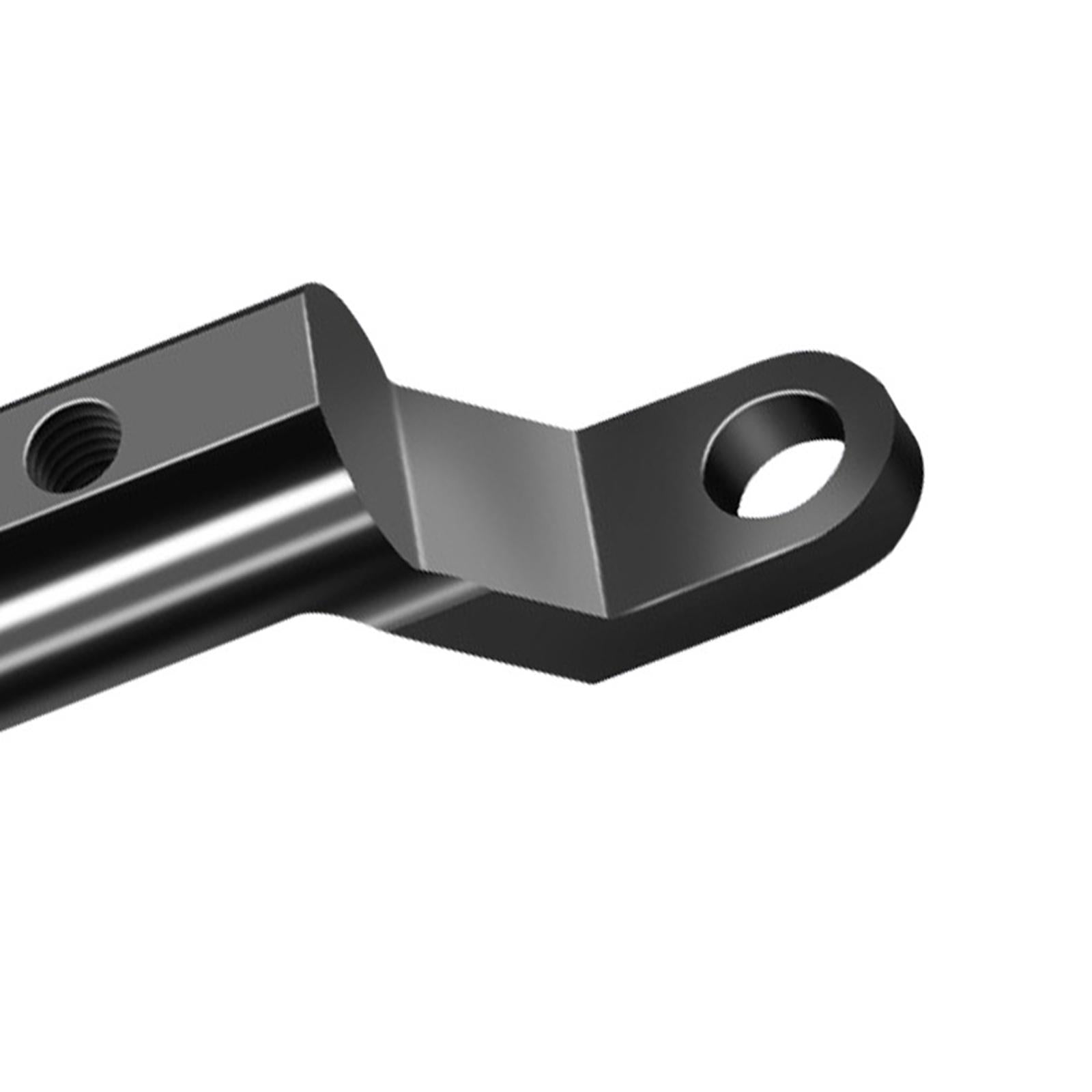 4xMotorcycle Rear View Mirror Mount Extension Post Compact Size Aluminum Alloy