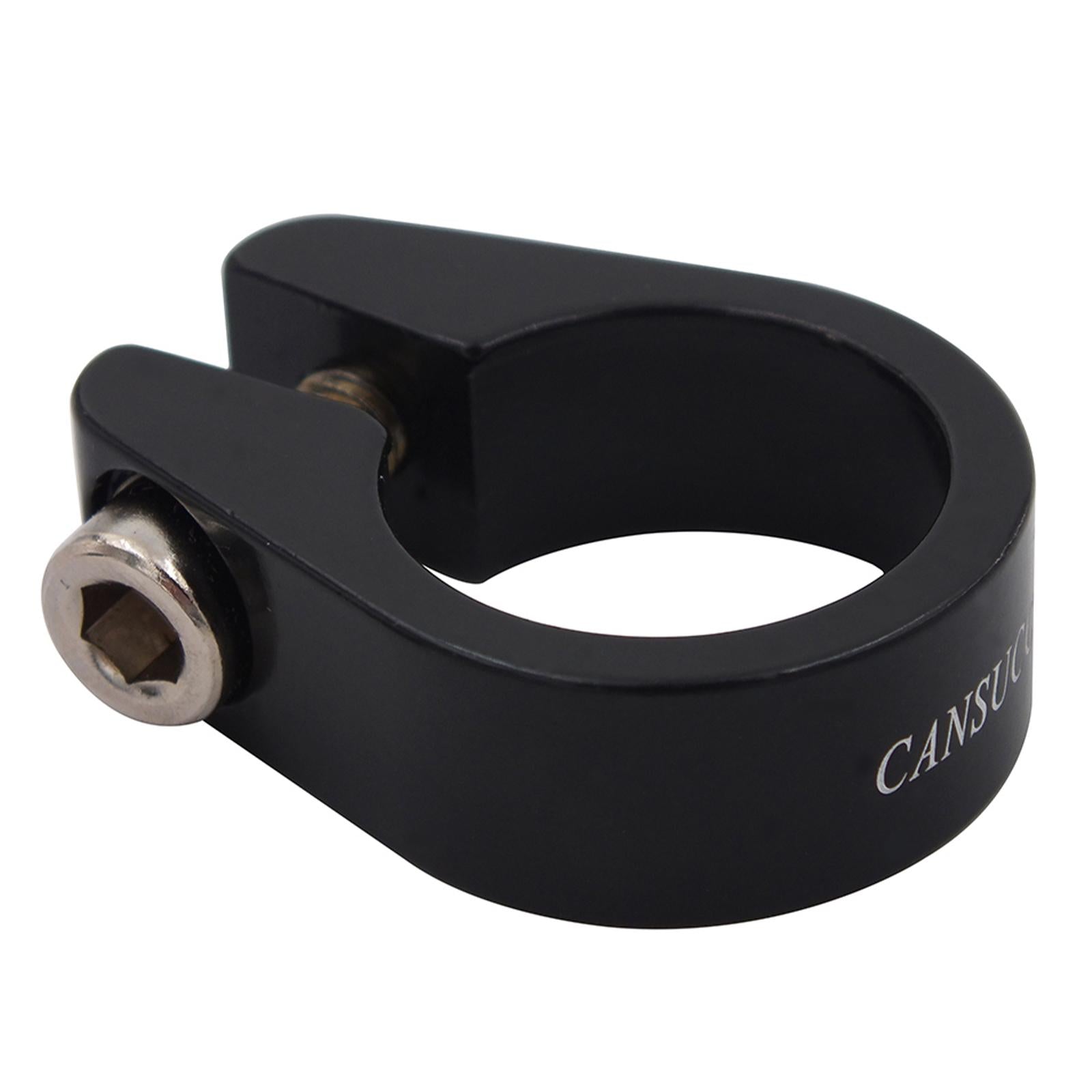 4xBike Seat Post Clamp Folding Bicycle Seatpost Clamp for Road Bicycle Cycling