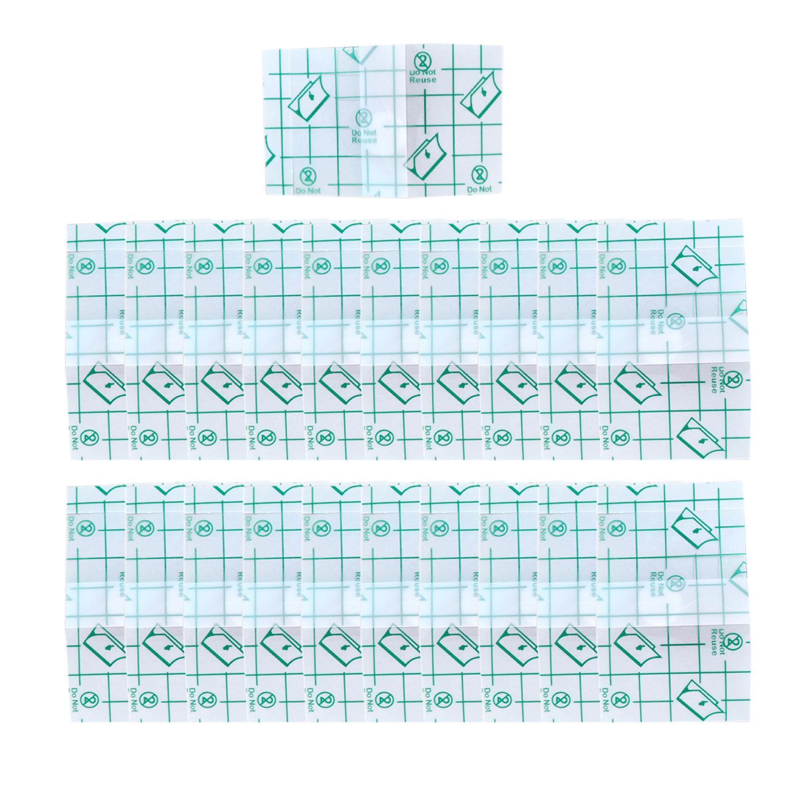 2x20Pcs Ear Stickers Soft Waterproof Ear Protectors for Shower Newborn Infants 5cmx8cm