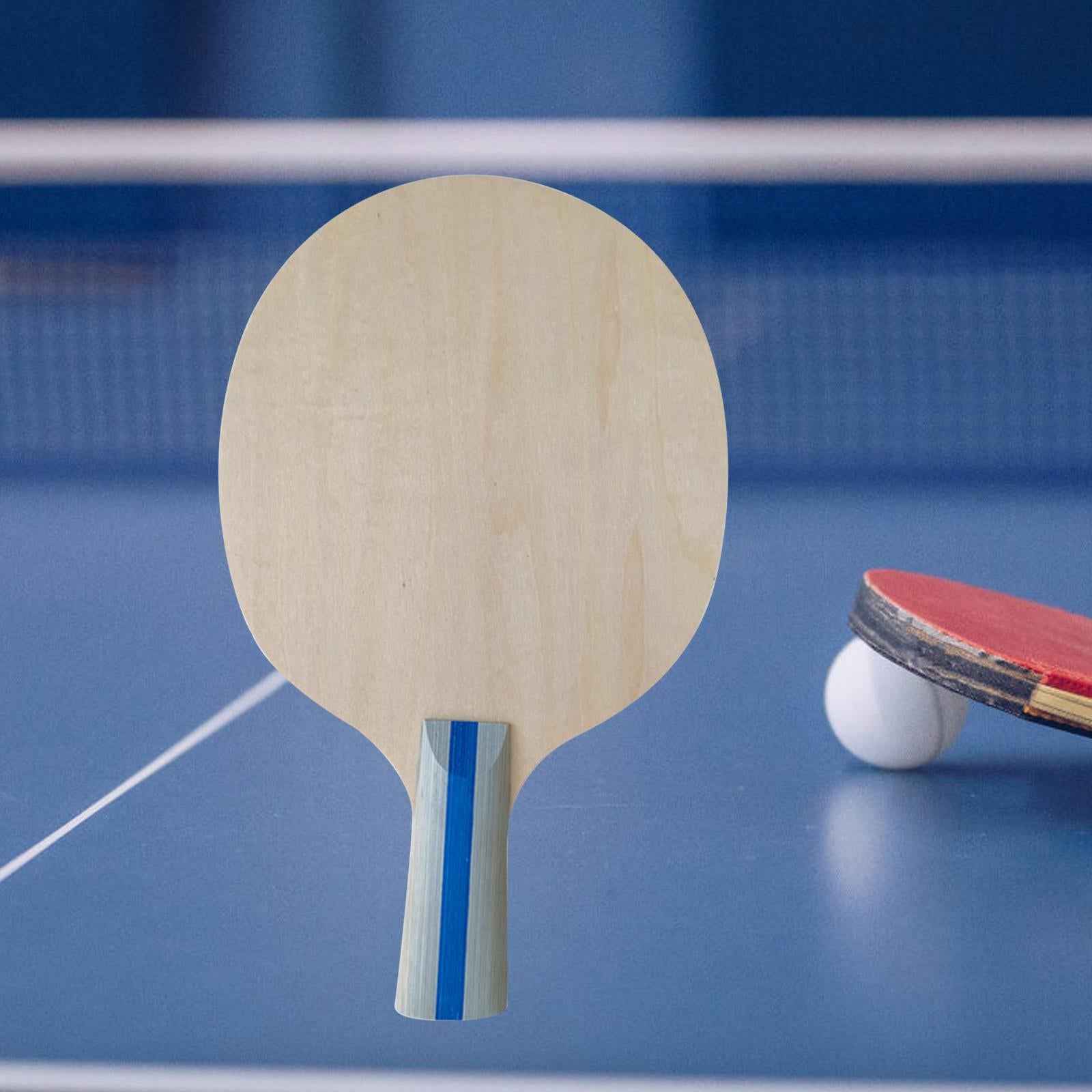 5 Layers WoodenTable Tennis Blade Lightweight Handmade Pingpong Blade 239mmx147mm