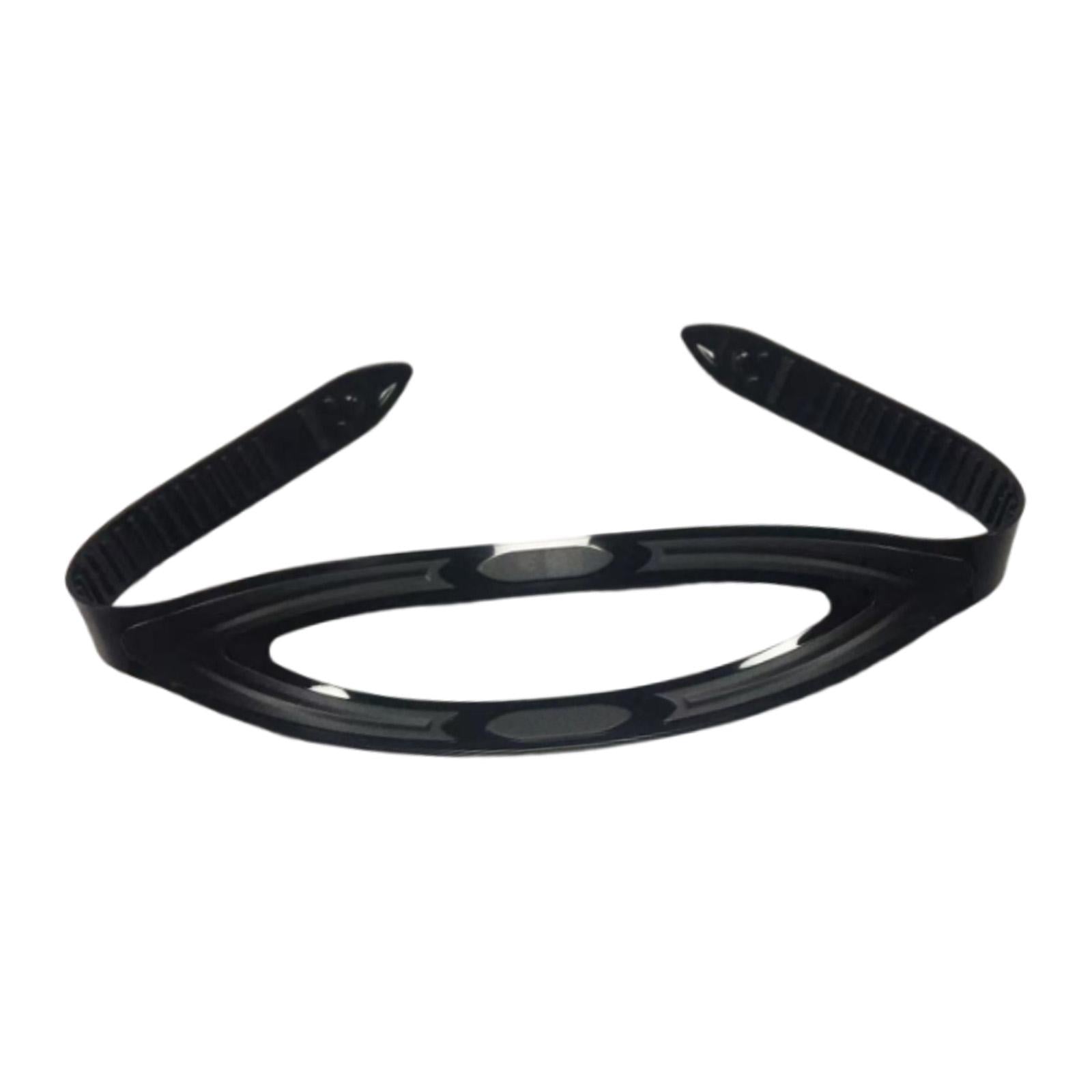 2xDiving Mask Strap Replacement Comfort Silicone Flexible Diving Goggles Strap Style A