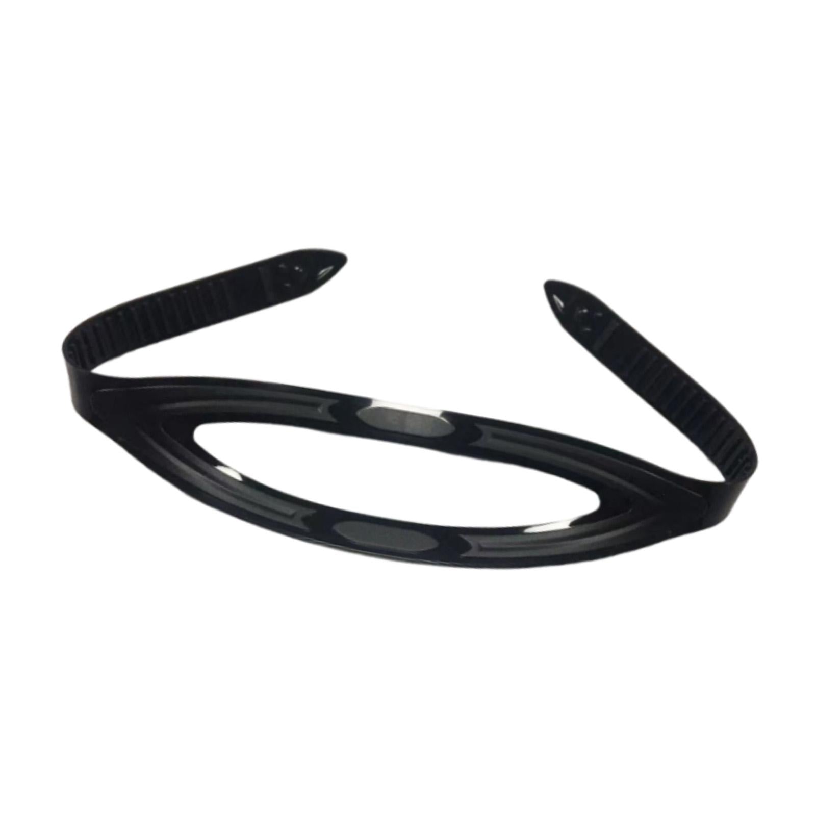 4xDiving Mask Strap Replacement Comfort Silicone Flexible Diving Goggles Strap Style A