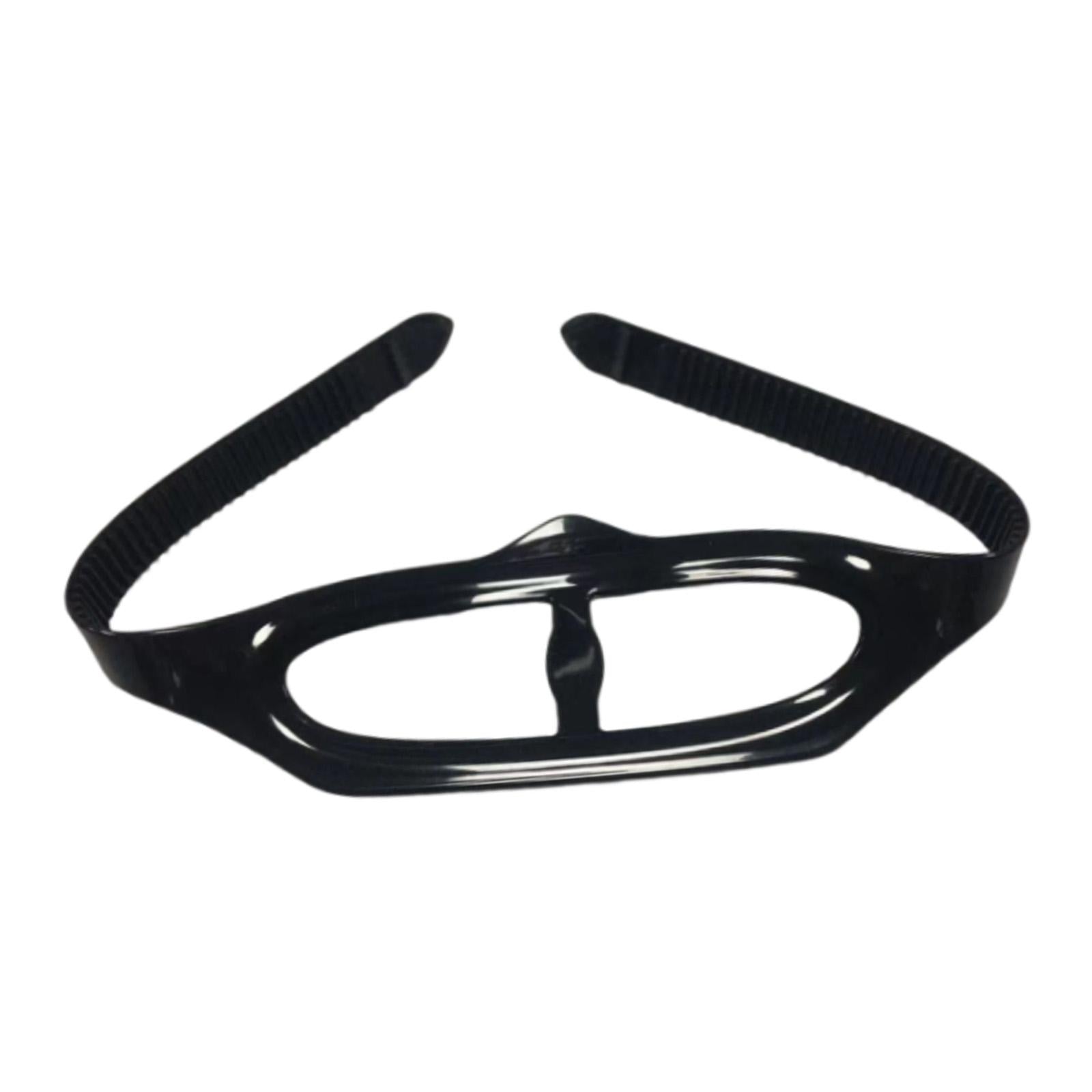 2xDiving Mask Strap Replacement Comfort Silicone Flexible Diving Goggles Strap Style B