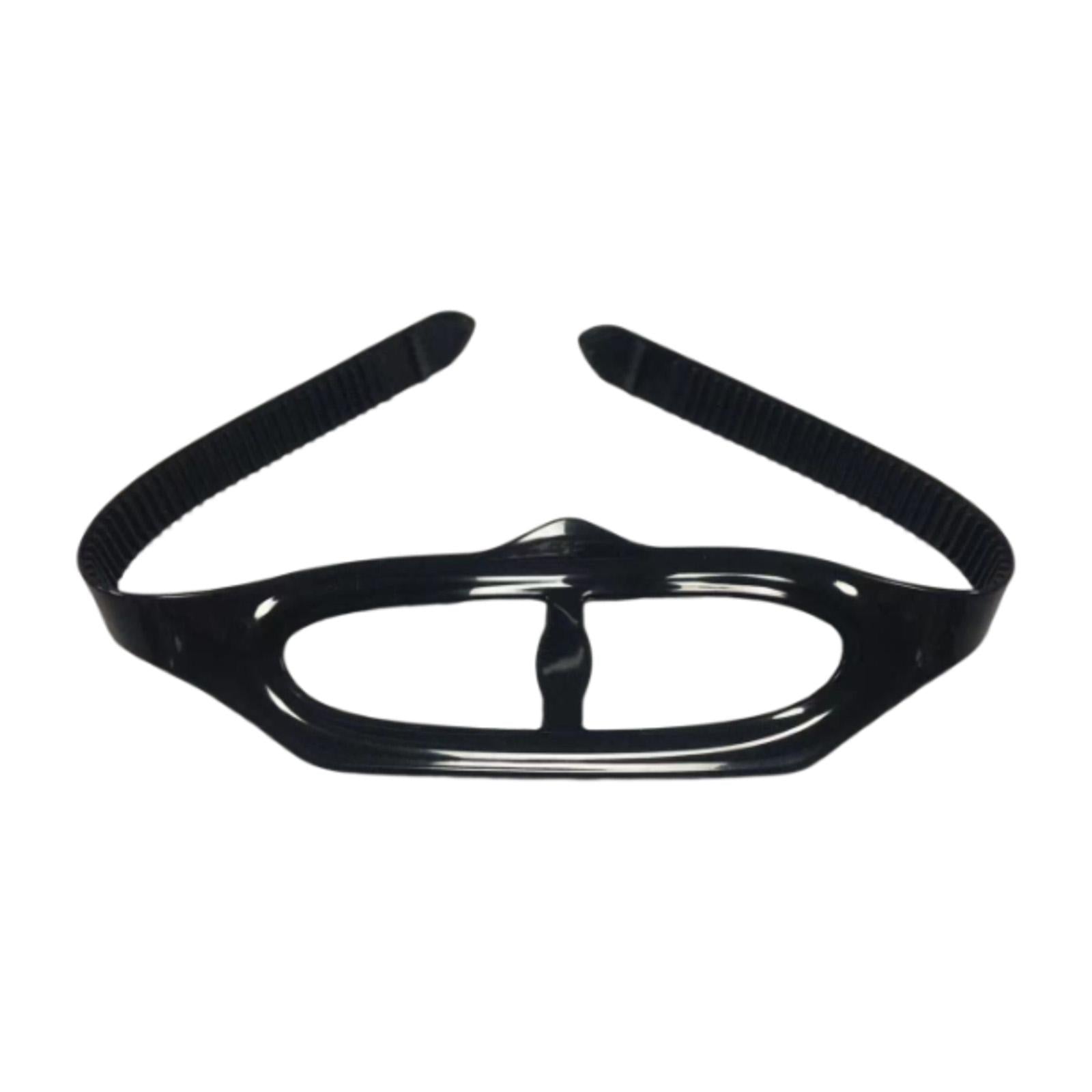 2xDiving Mask Strap Replacement Comfort Silicone Flexible Diving Goggles Strap Style B