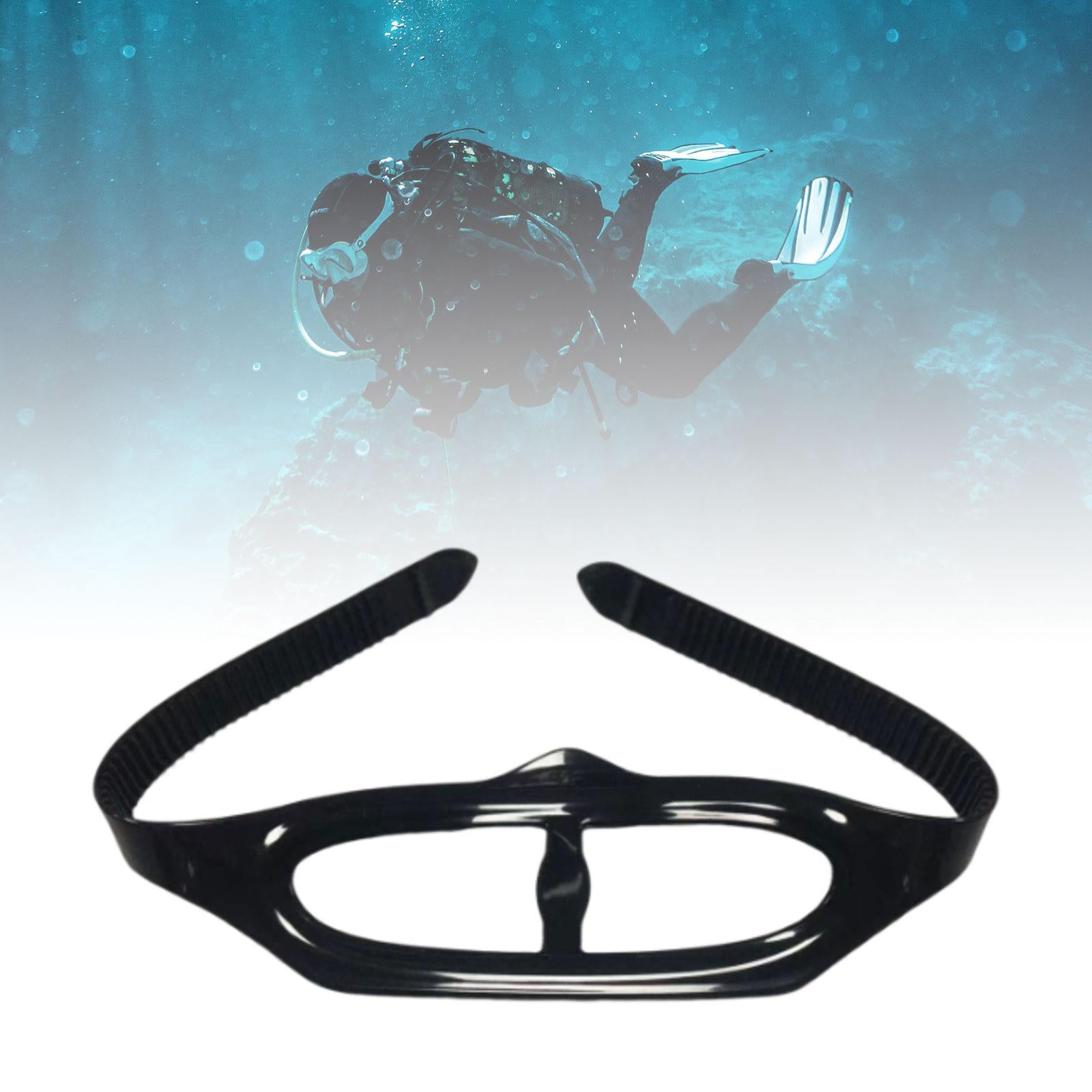3xDiving Mask Strap Replacement Comfort Silicone Flexible Diving Goggles Strap Style B