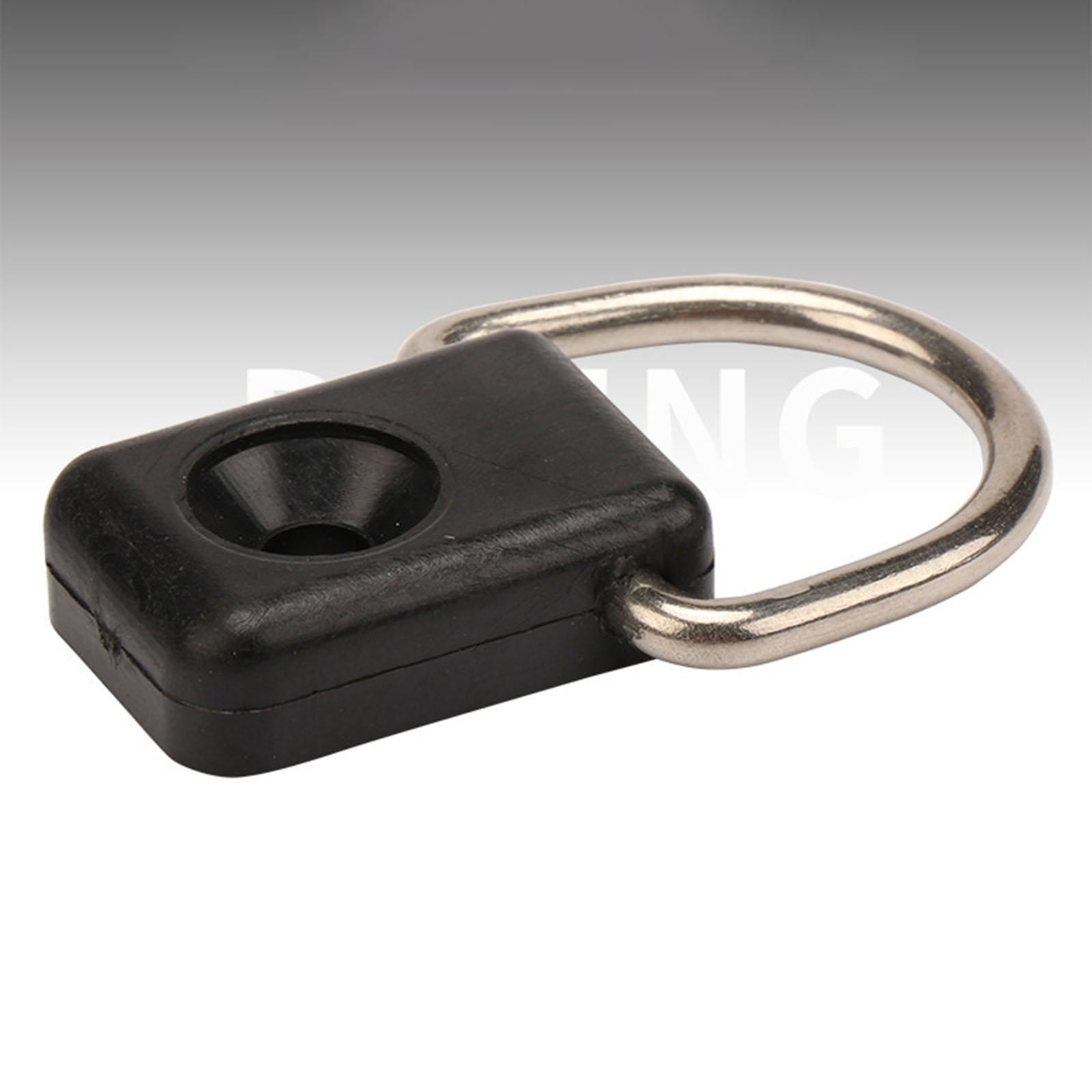 3xKayak D Ring High Quality Canoe D Ring with Screw for Kayaking Boating Parts