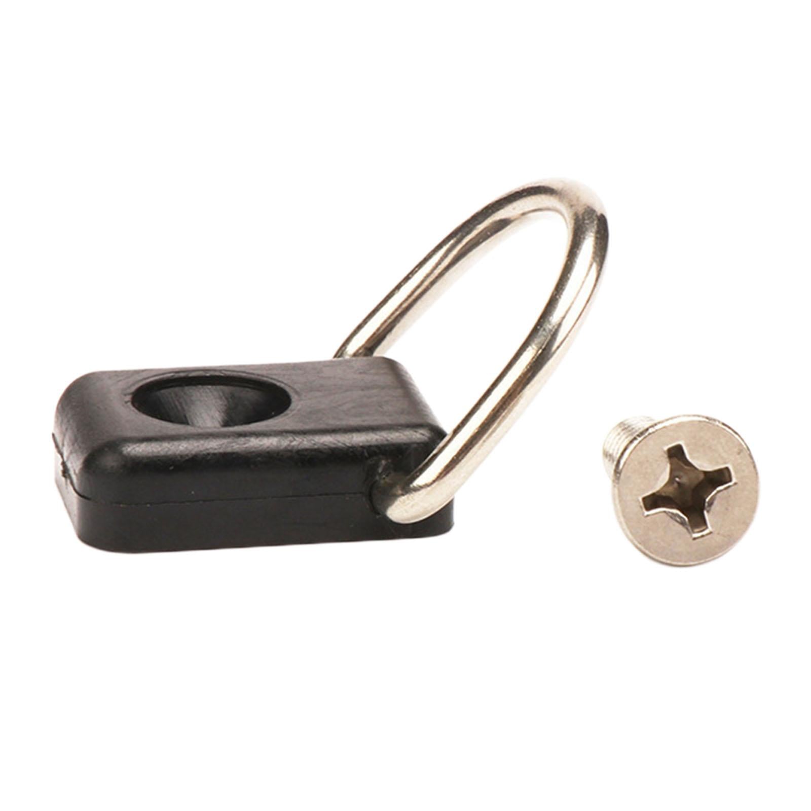 3xKayak D Ring High Quality Canoe D Ring with Screw for Kayaking Boating Parts