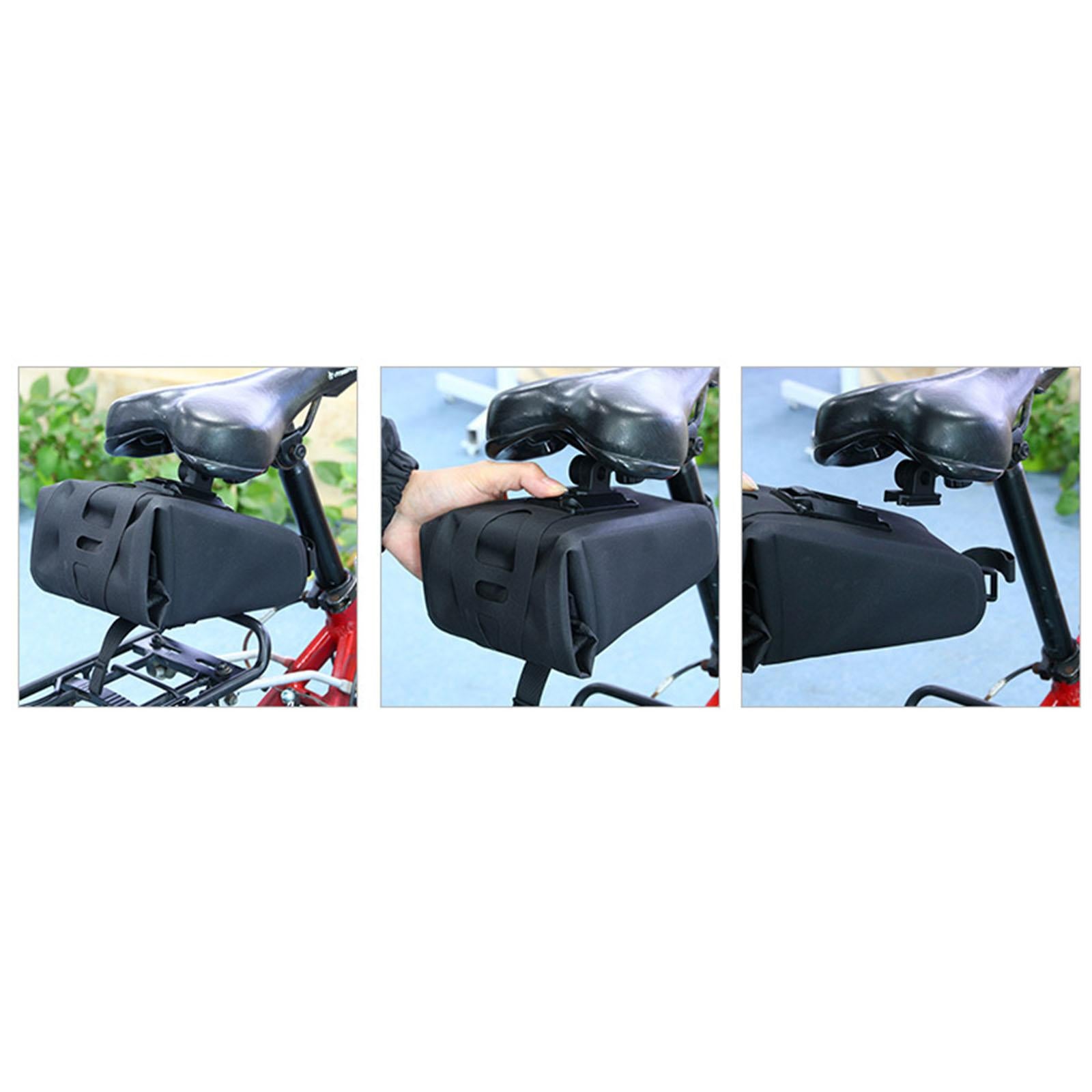 4xBike Saddle Bag Stabilizer Mount Fixed Seat Bag Portable Bicycle Saddle Rack