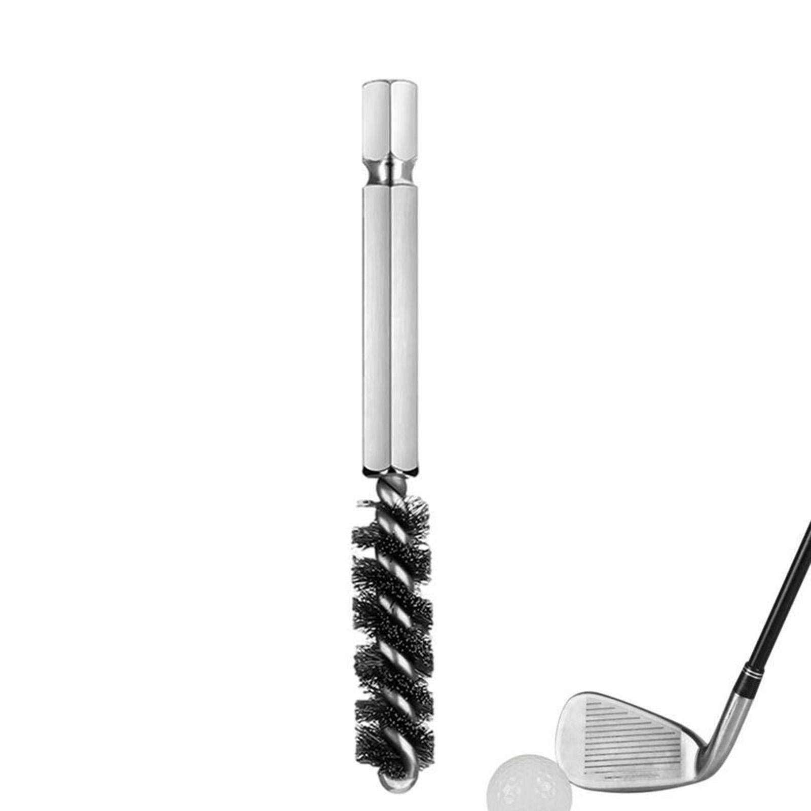 4xGolf Club Brush Wire Brush Multipurpose Head Hosel for Polishing golfers