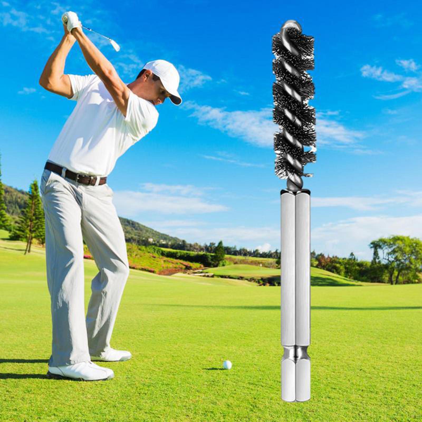 3xGolf Club Brush Wire Brush Multipurpose Head Hosel for Polishing golfers