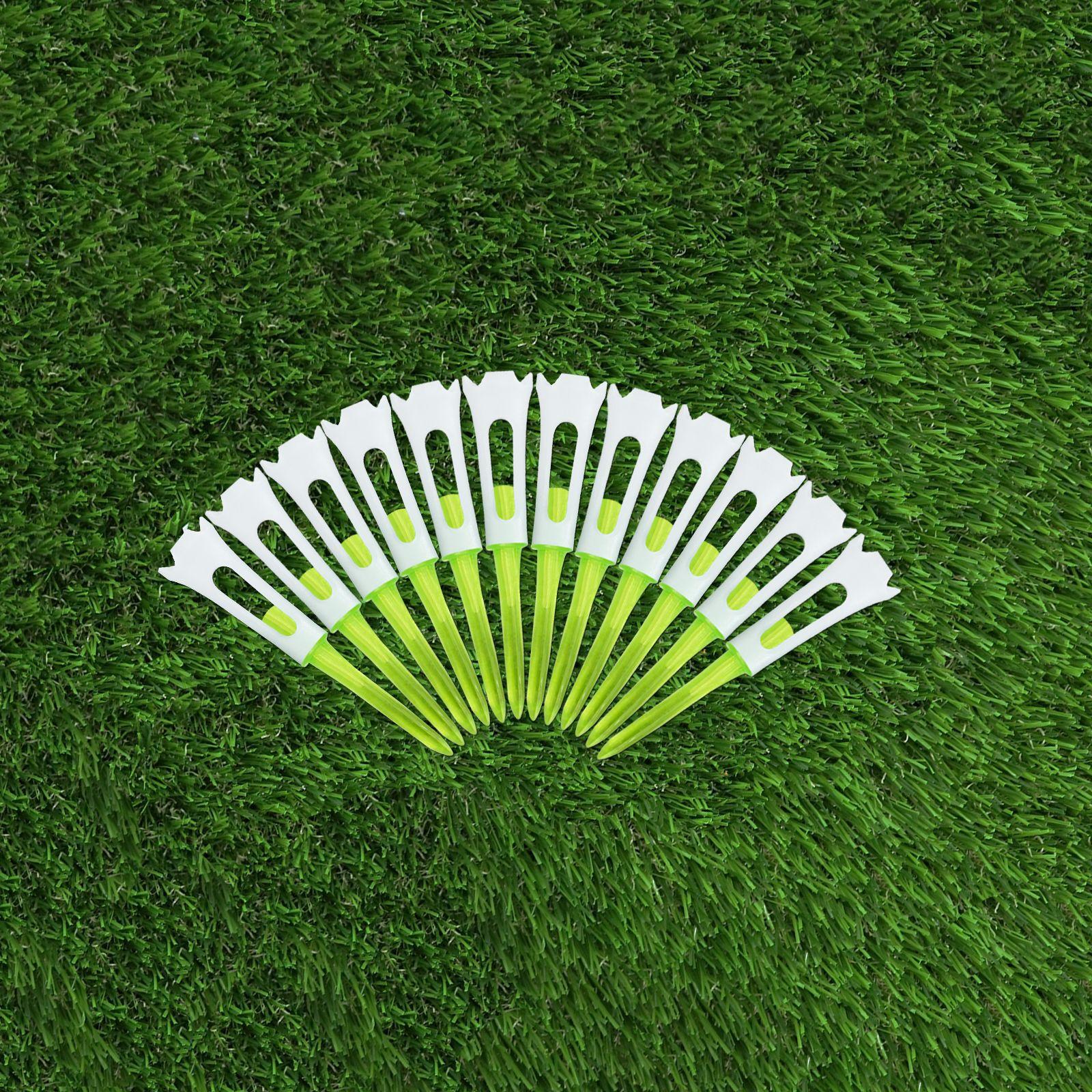 3xGolf Tee Ball Stand Golf Training Sturdy Stable Stronger Stand Golf Ball Tee Green