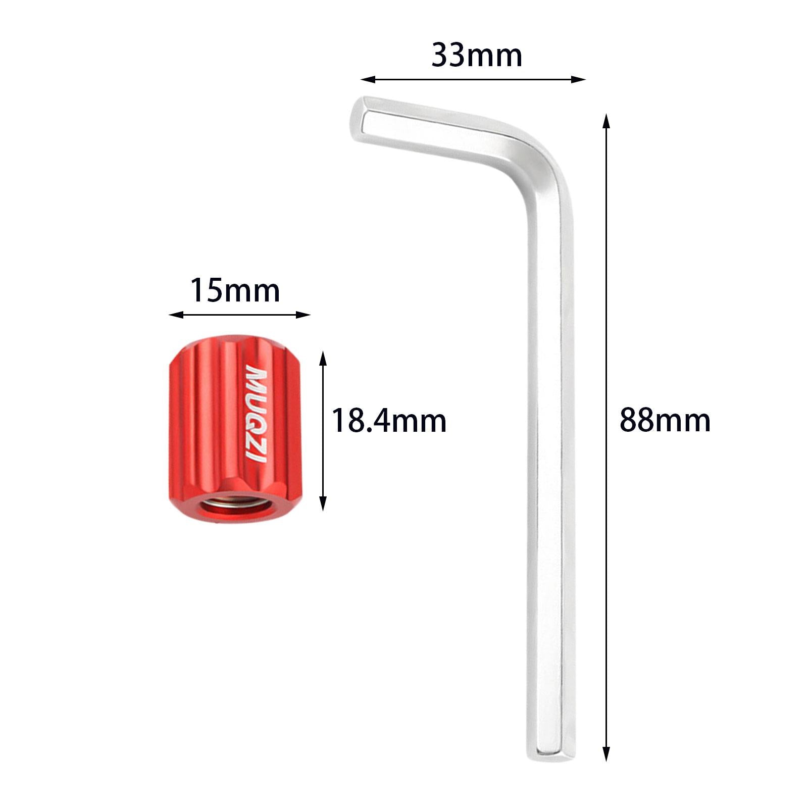 2xMountain Bike Crank Arm Removal Tool Bicycle Crank Install Durable Road Bike Red