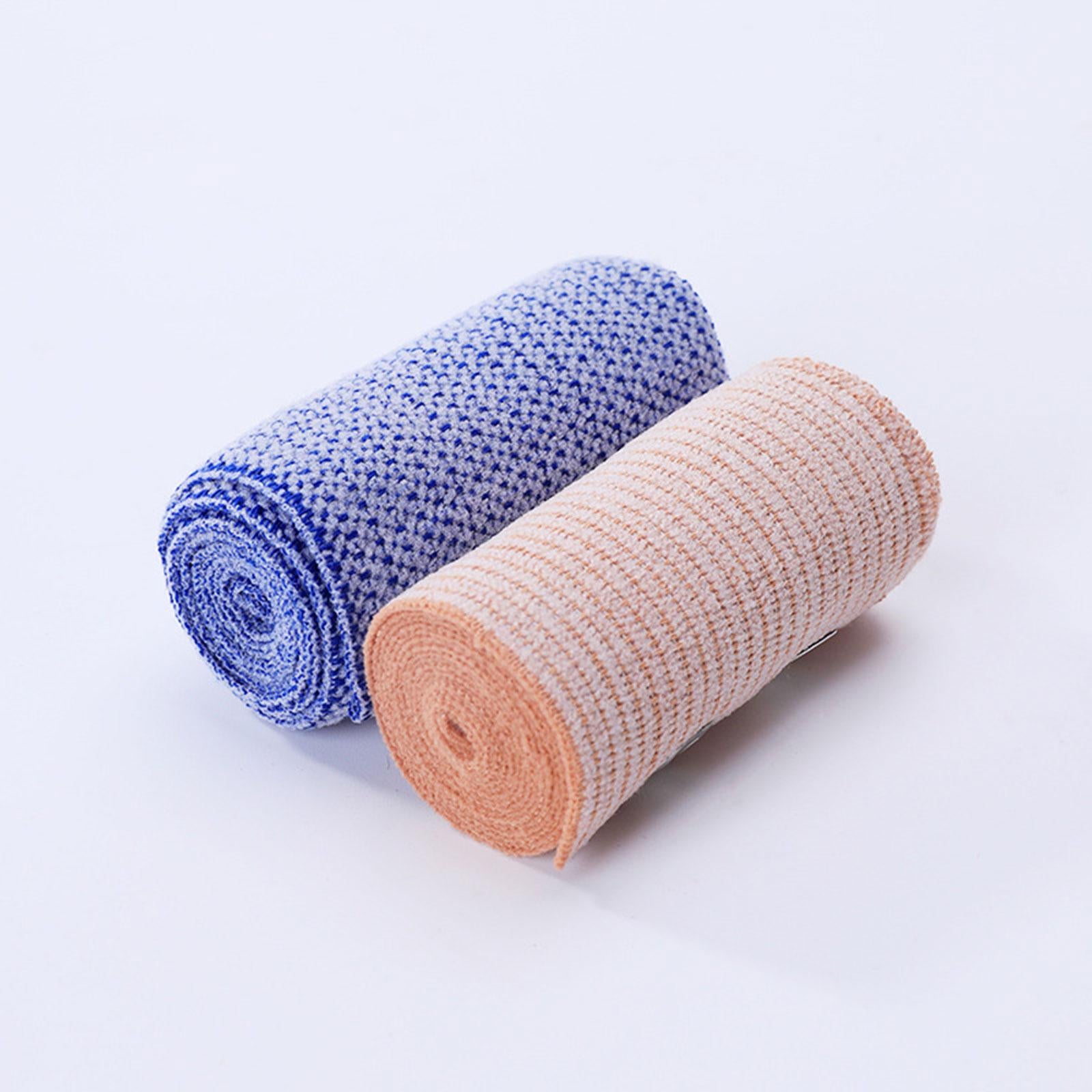 3xCompression Bandages Foot Stick Bandage Stretched Wound Care Bandage pink
