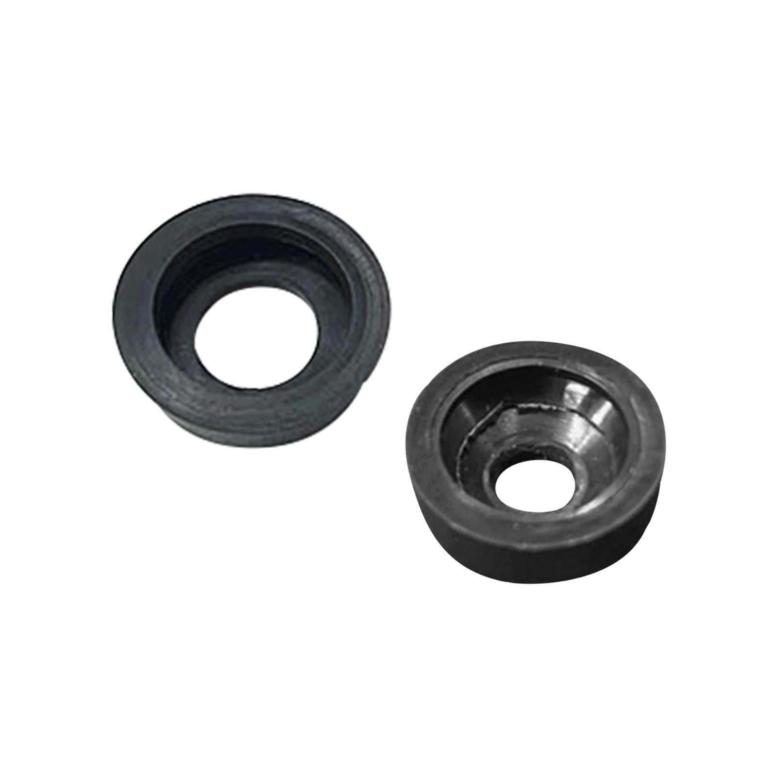 2xBilliard Cue Bottom Rubber Plug Protection Pad Durable Billiards Accessories 21.5MM