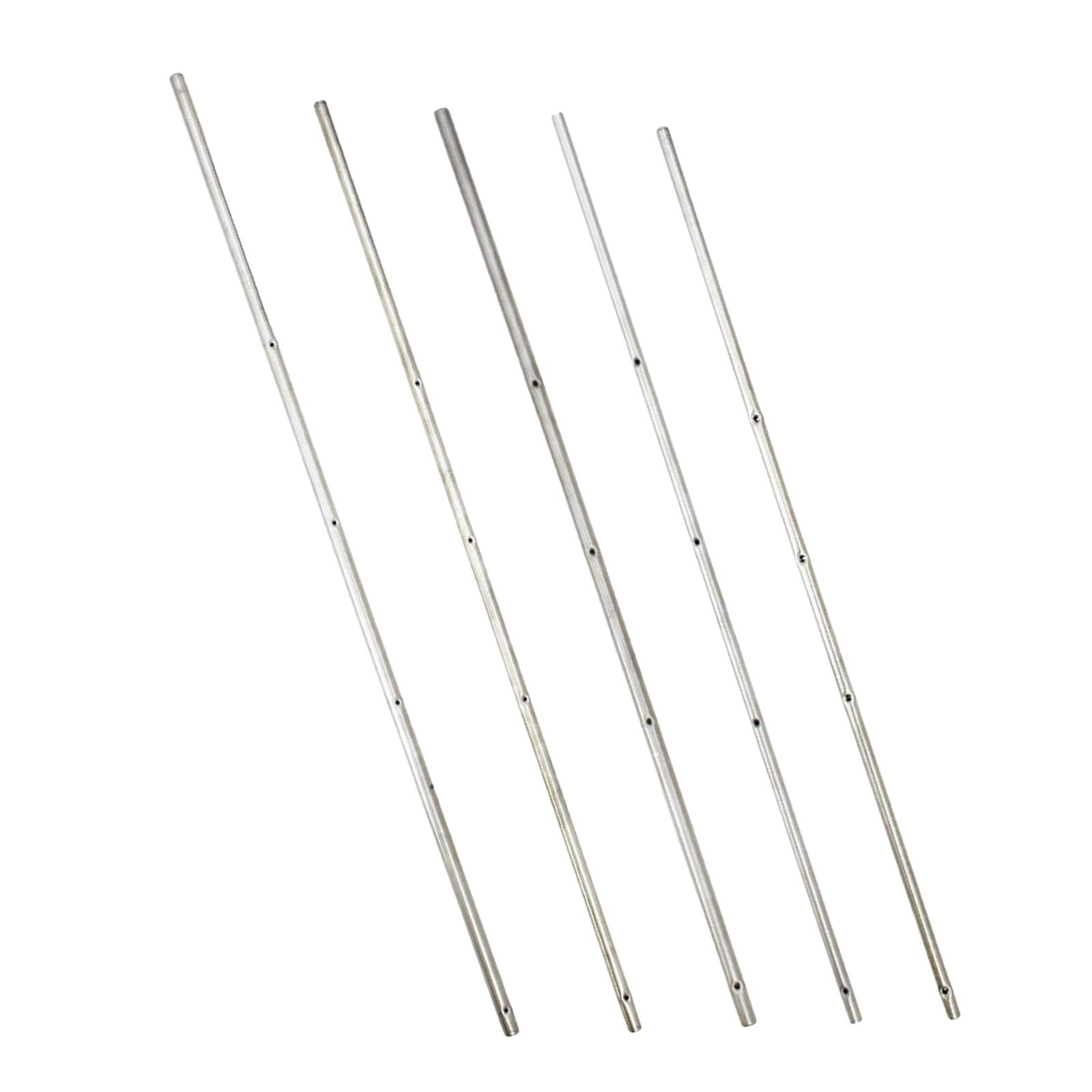 2xSteel Rods Family Adult Kids Arcades Table Soccer Machine Foosball Table Rod 38.5cm Dia 6mm