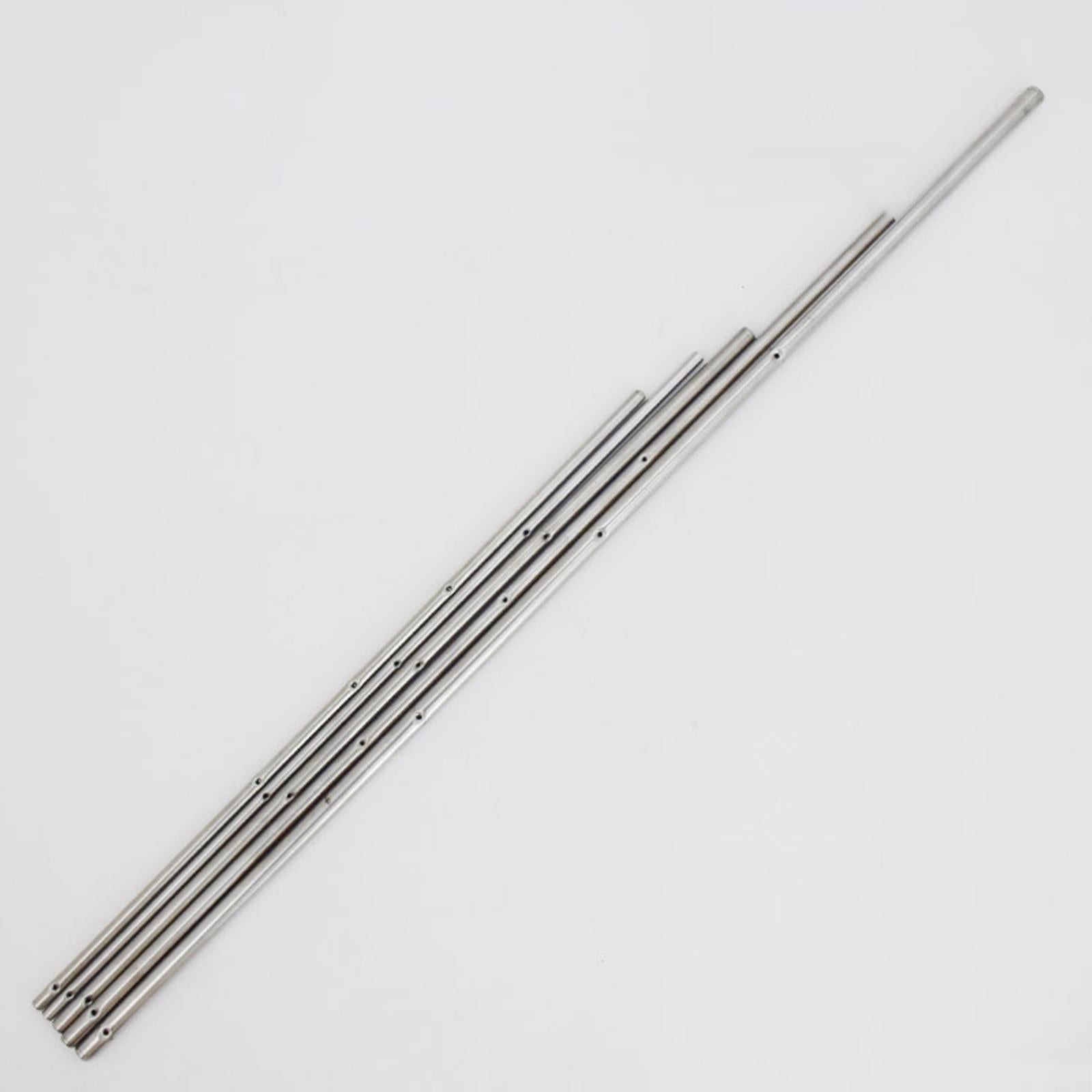 2xSteel Rods Family Adult Kids Arcades Table Soccer Machine Foosball Table Rod 38.5cm Dia 6mm