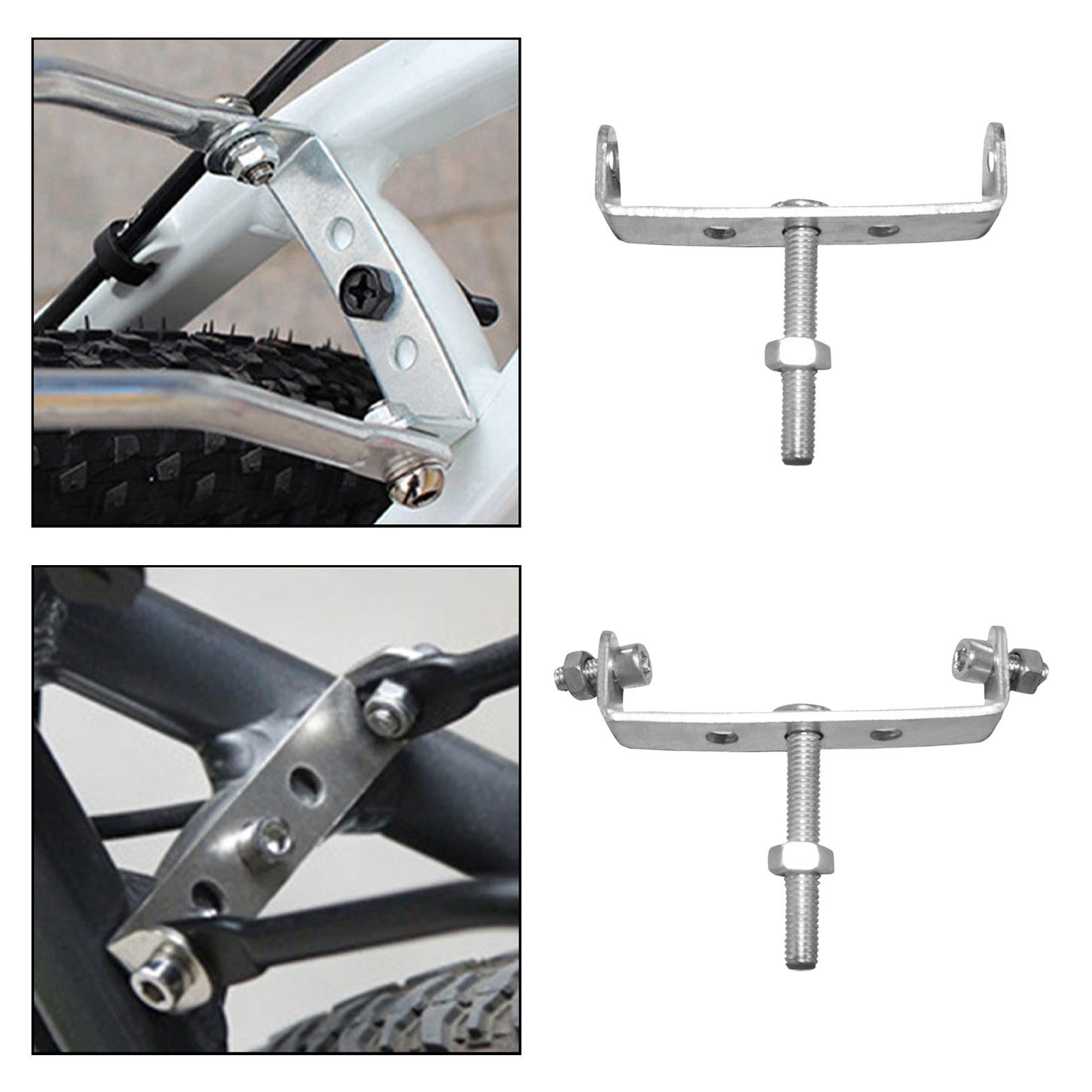 3xBike Rear Rack Mount Adapter Portable Outside for Camping Trip Mountain Bike A
