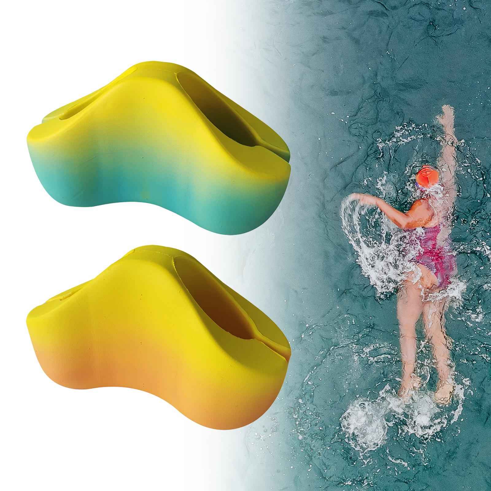 Swimming Training Aid Kickboard Water Exercise Beginners Pull Buoy Leg Float Blue