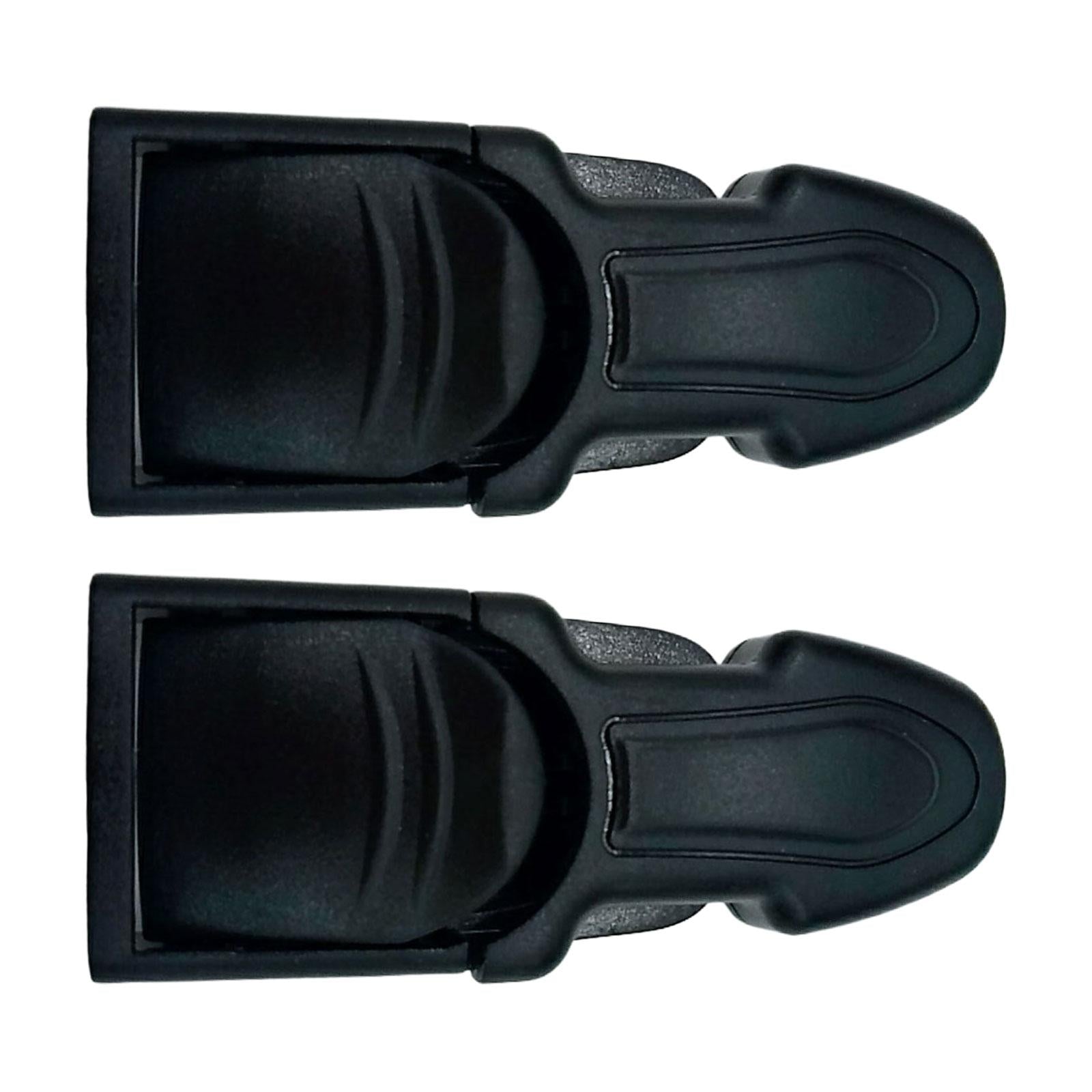 2x2Pieces Diving Fin Strap Buckle, Swimming Fin Flippers Buckles Replacement