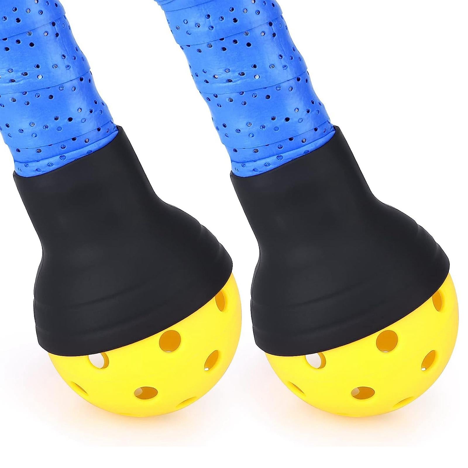 4xPickleball Retriever Pickleball Grabber Attaches to Pickleball Paddle Bottom