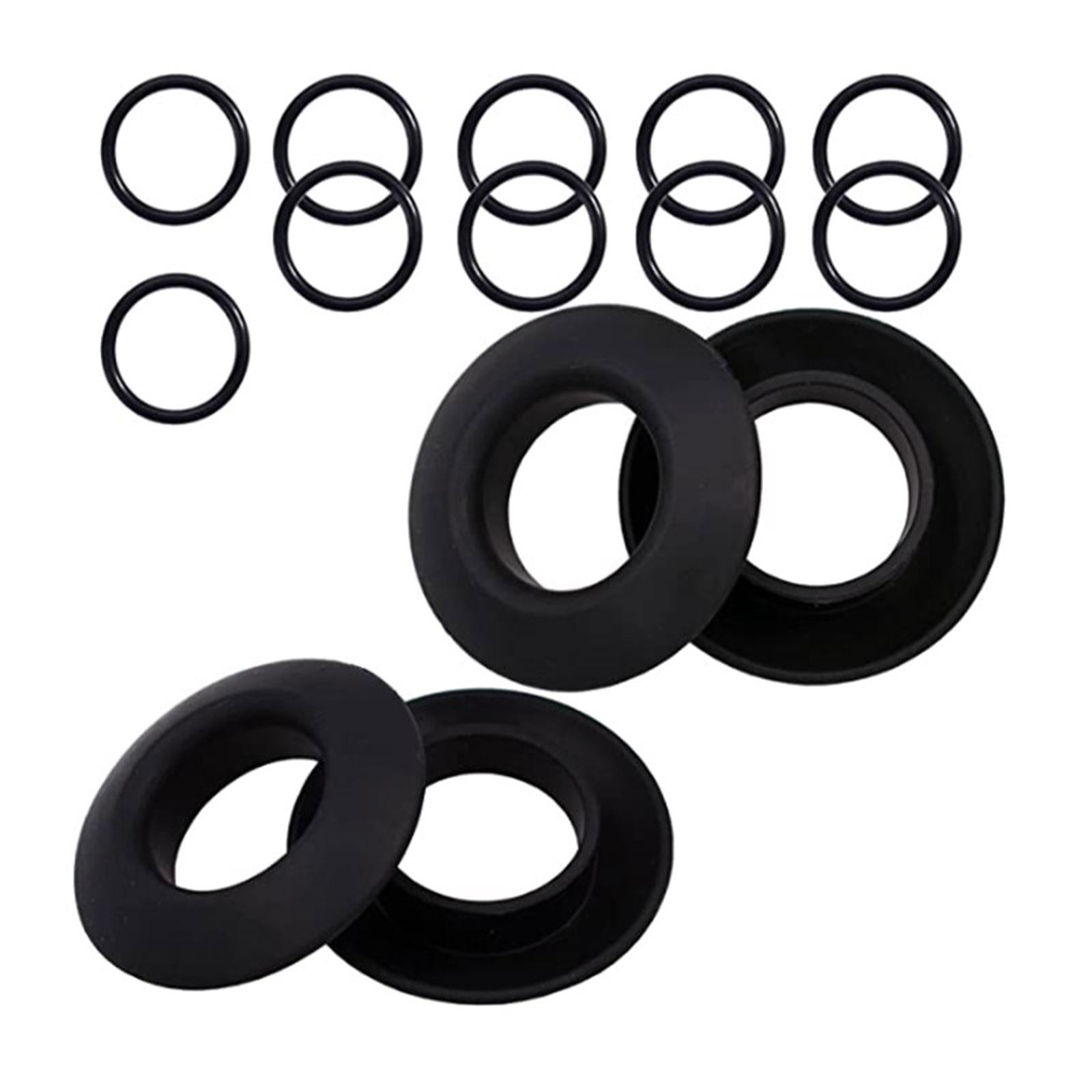 3x4x Kayak Paddle Drip Rings PVC Water Retaining Rings for Canoe Rafting Kayak