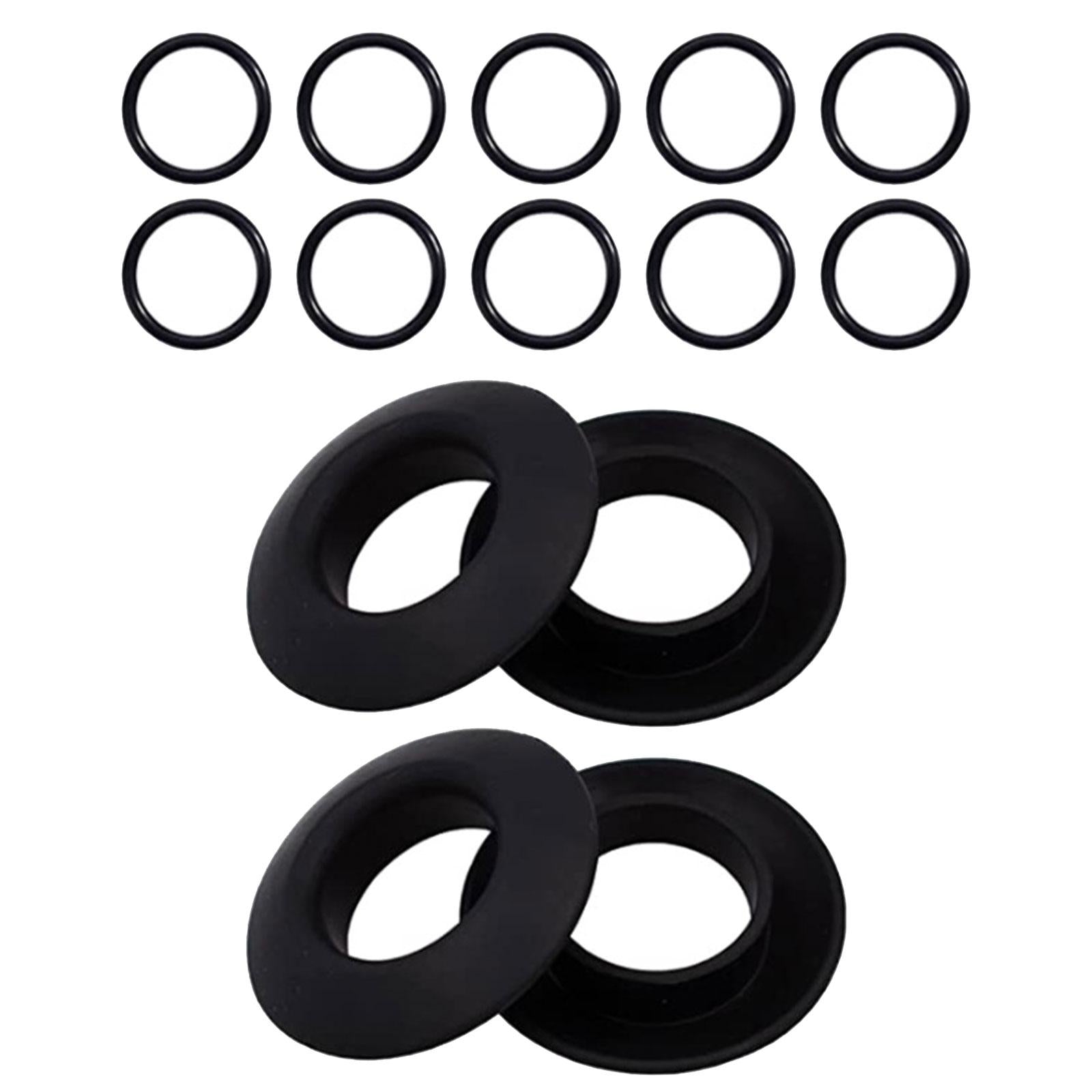 3x4x Kayak Paddle Drip Rings PVC Water Retaining Rings for Canoe Rafting Kayak