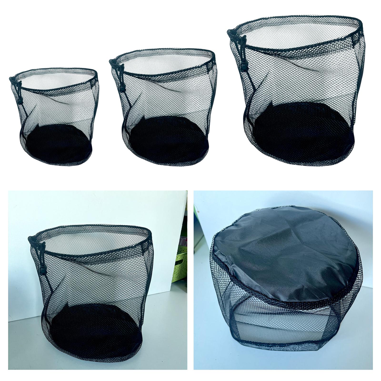 4xMesh Sports Ball Bag Mesh Soccer Ball Bag for Basketball Volleyball Toy Ball 30cmx40cm