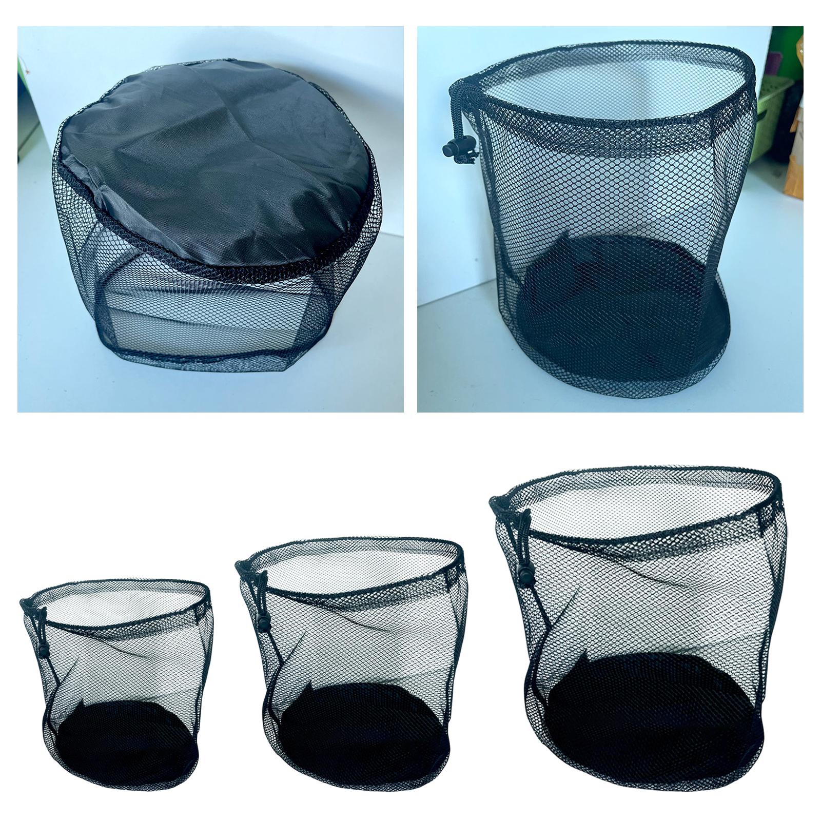 2xMesh Sports Ball Bag Mesh Soccer Ball Bag for Basketball Volleyball Toy Ball 30cmx40cm
