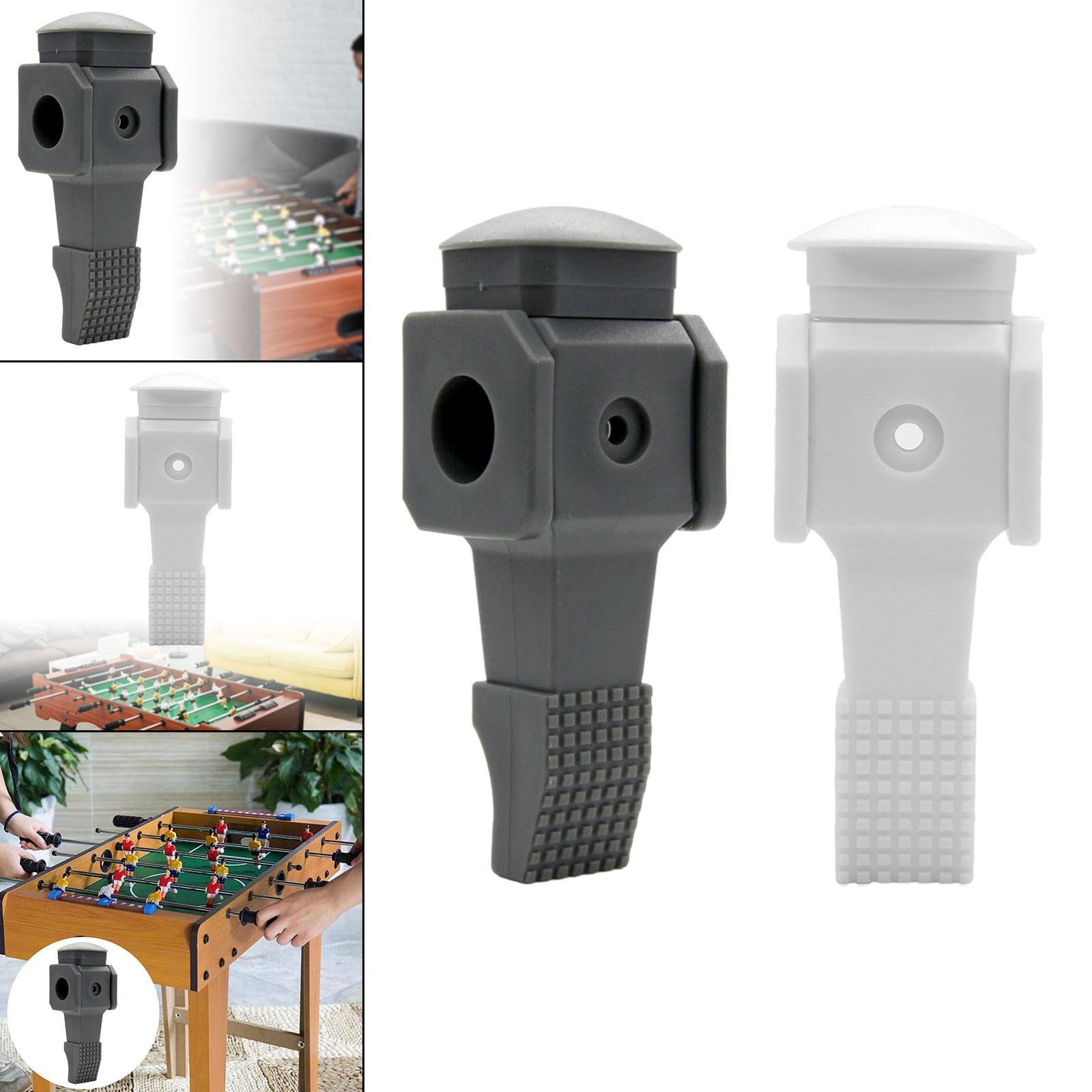 2xFootball Men Table Guy Football Machine Accessories Foosball Men Replacement Gray