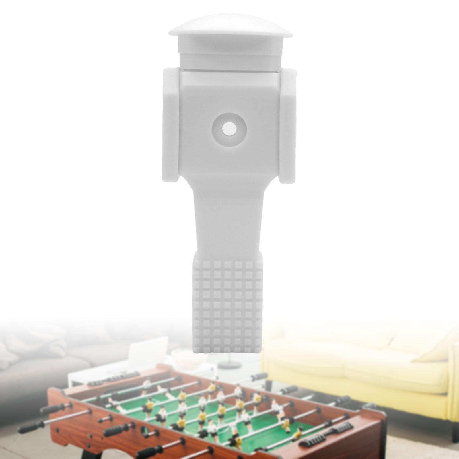 4xFootball Men Table Guy Football Machine Accessories Foosball Men Replacement White