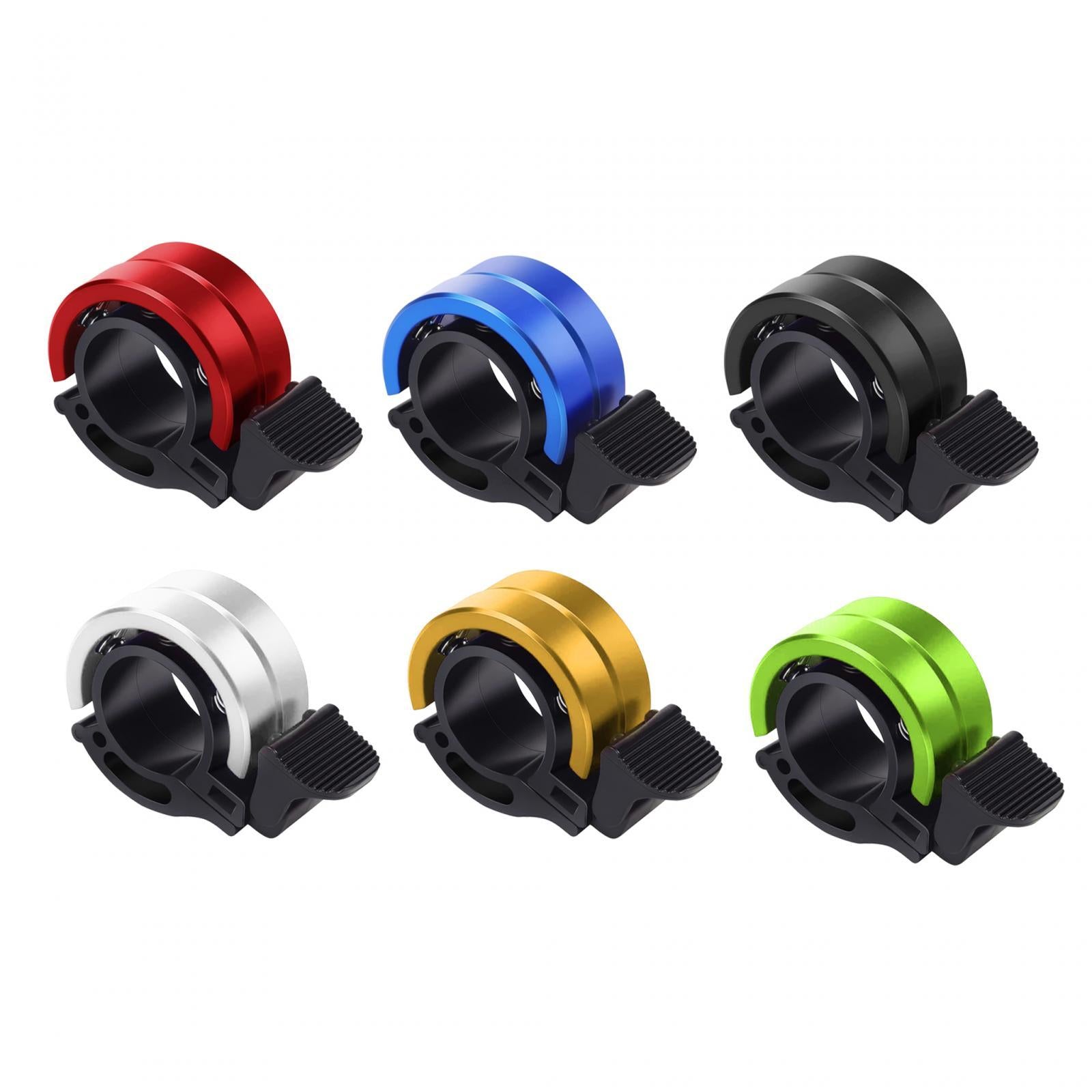 2xBike Bell Small Bicycle Warning Bell Waterproof Loud Sound Cycle Accessories Red