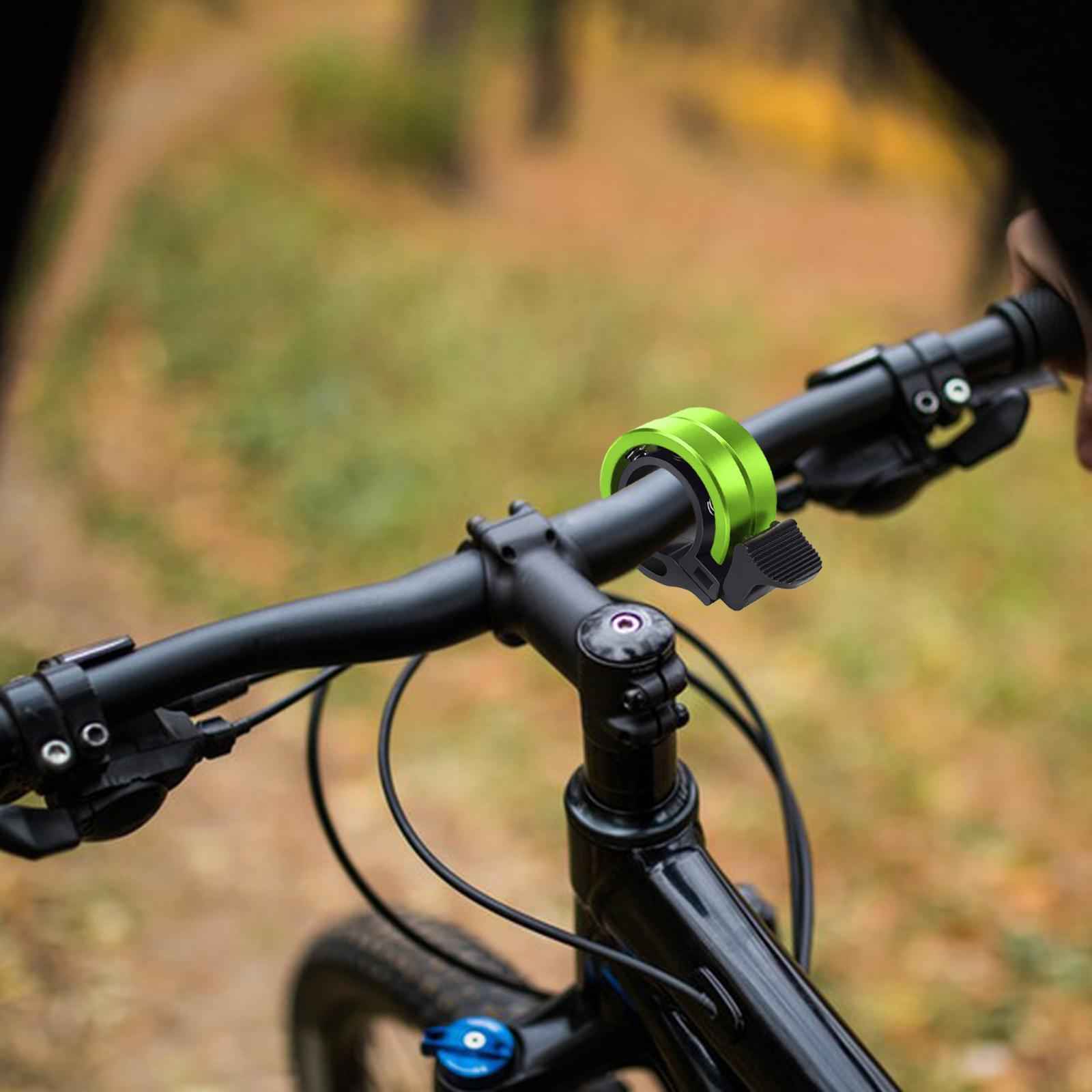 Bike Bell Small Bicycle Warning Bell Waterproof Loud Sound Cycle Accessories Green