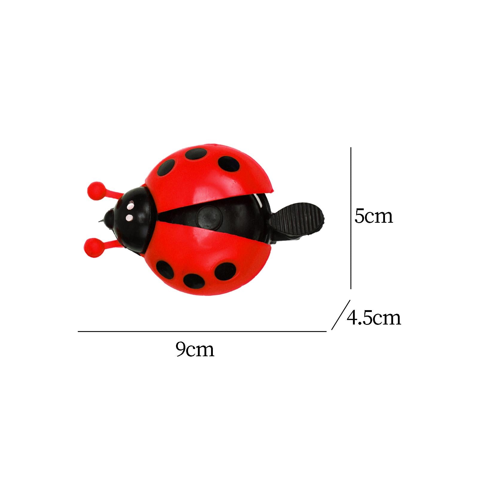 2xKids Bike Bell Cute Children Bike Bell Handlebar Decoration Road Bicycle Red