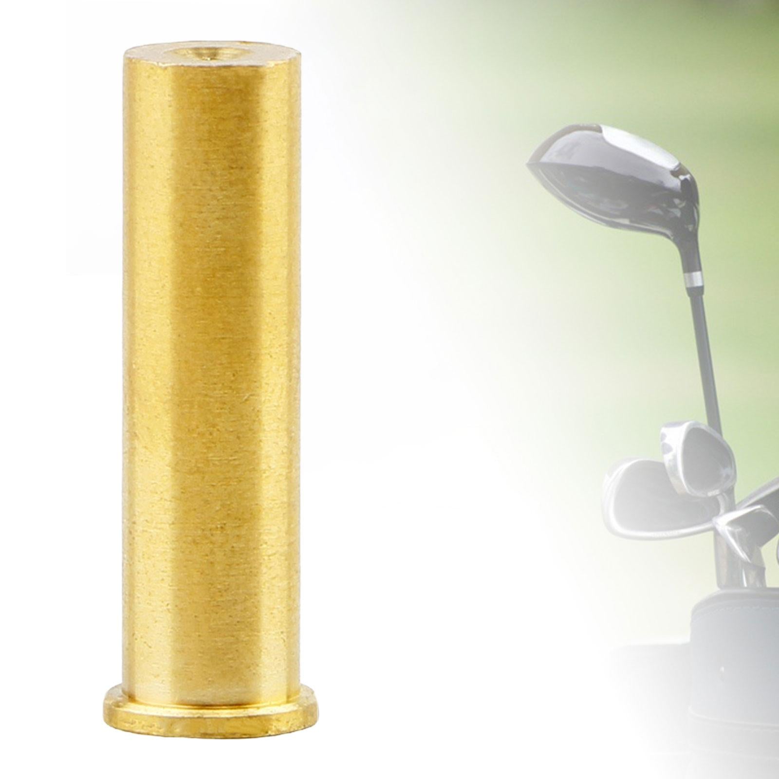 4xGolf Brass Tip Weights Plug Insert Copper Golf Accessories Golf Tip Weights Steel Shaft 8g