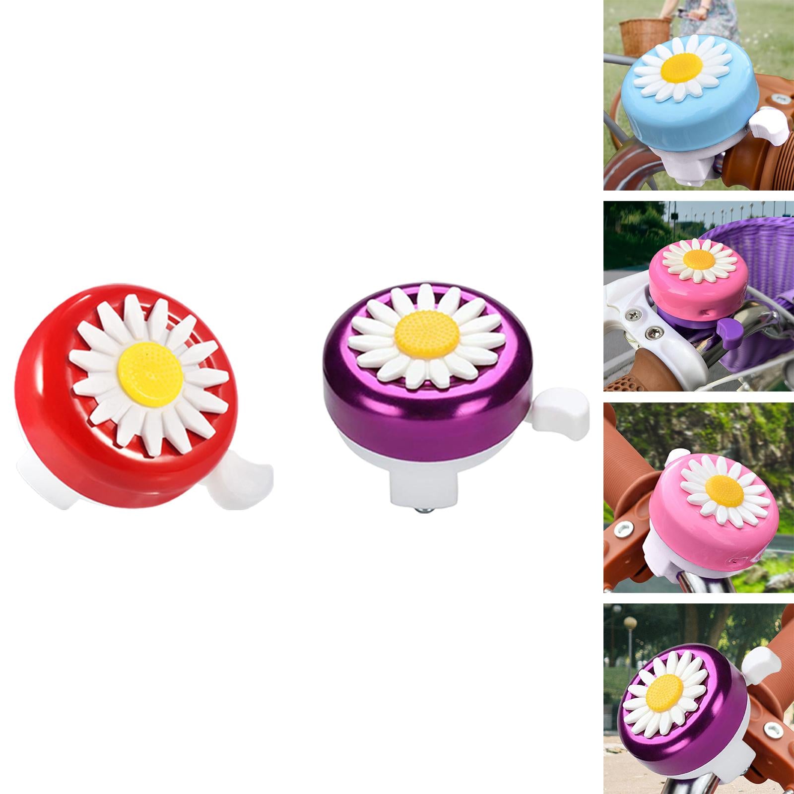 5xBike Bell Durable Small Handlebar Bell for Riding Mountain Bike Accessories