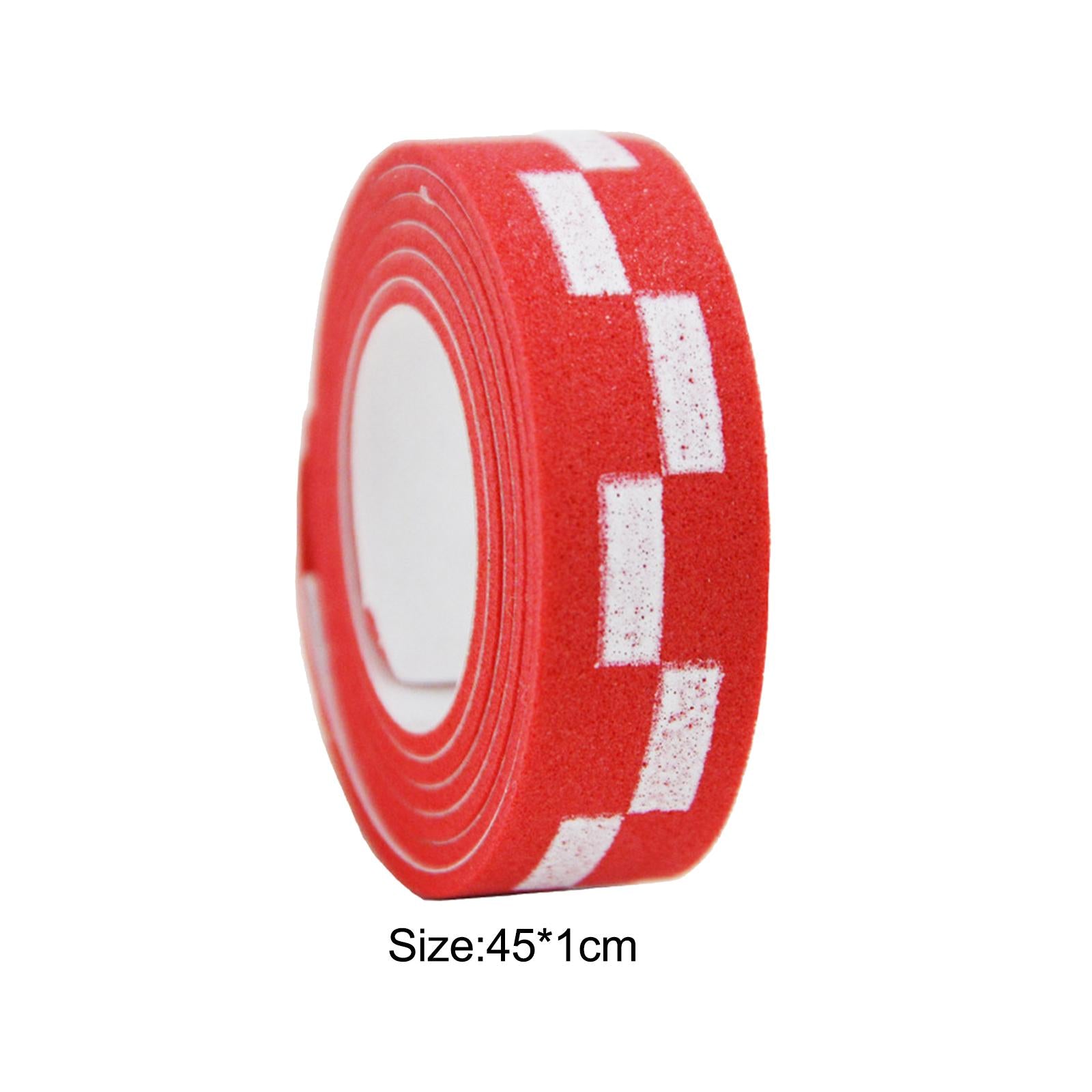 3xTable Tennis Racket Edge Tape Self Adhesive 10mm Pickleball Paddle Edge Tape Red
