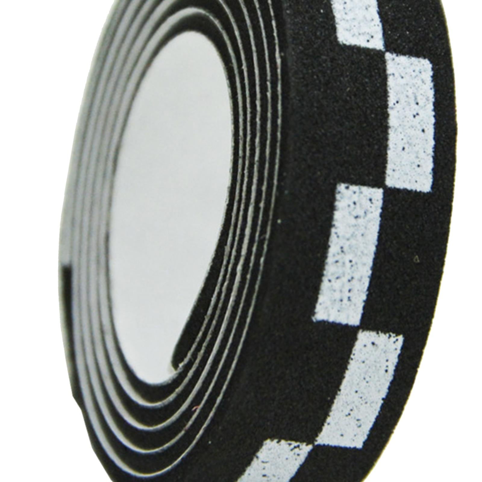 4xTable Tennis Racket Edge Tape Self Adhesive 10mm Pickleball Paddle Edge Tape Black