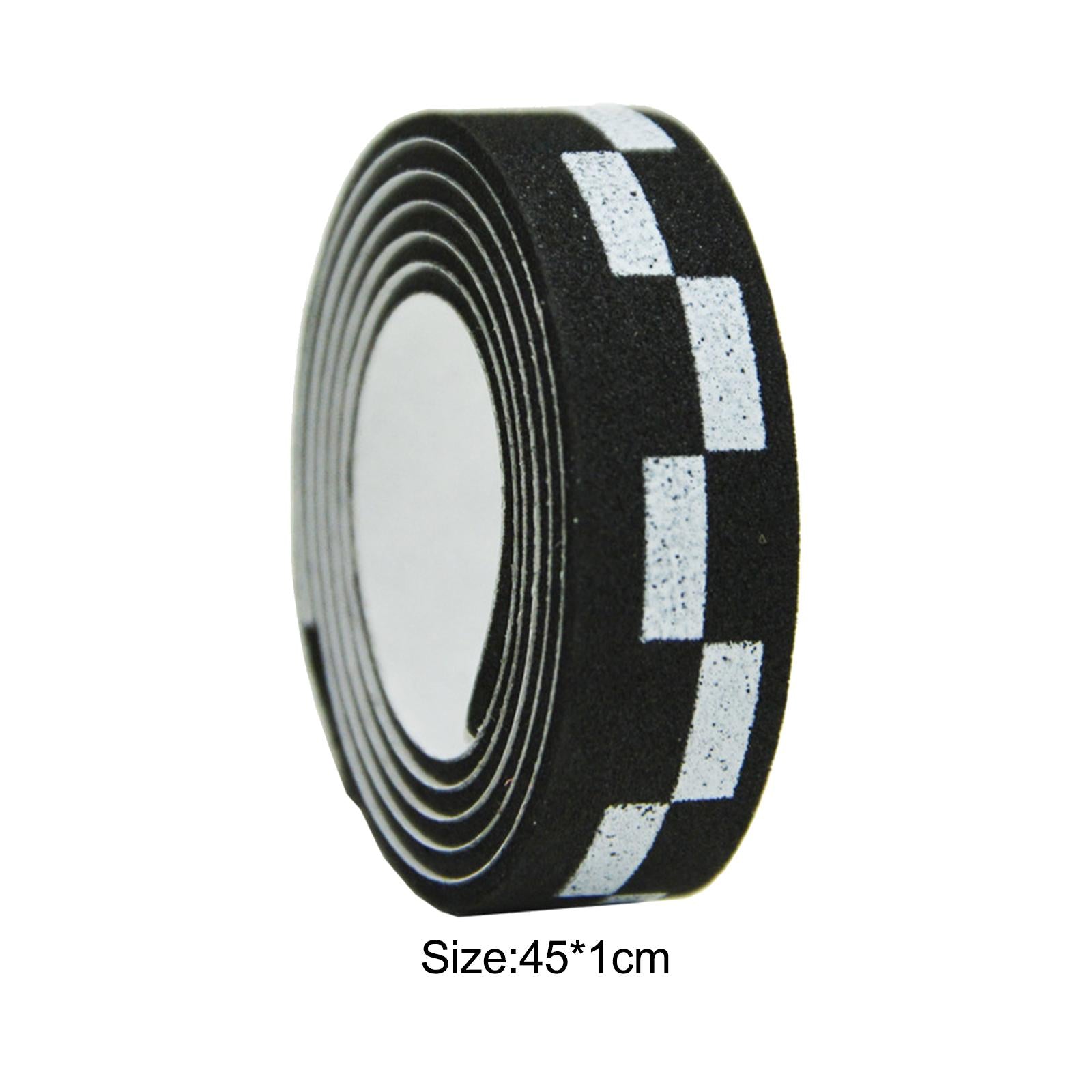 2xTable Tennis Racket Edge Tape Self Adhesive 10mm Pickleball Paddle Edge Tape Black
