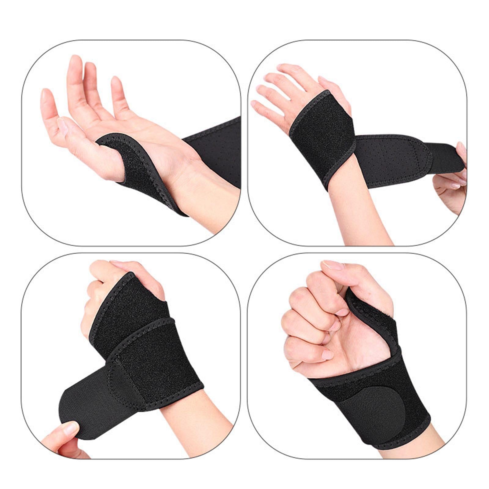 2xWrist Support Bands Workout Weightlifting Wrist Protection Sport Wrist Brace